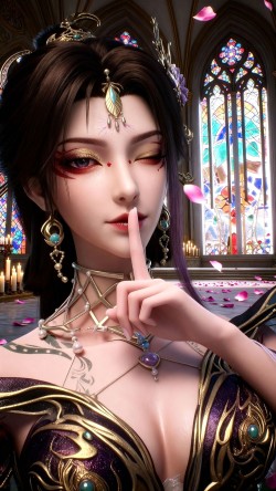 古佩儿美图 国漫美女 动漫百炼成神 超高清手机壁纸图片