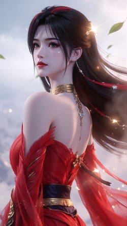 动漫神国之上 红色风暴赵襄儿 <strong>国漫女神</strong> 壁纸分享
