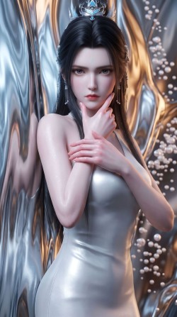 古装玄幻《诛仙》动画御姐陆雪琪图片，时尚潮流变装穿搭版壁纸