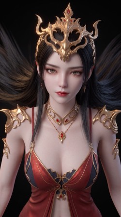 美杜莎女王手办质感版 斗破苍穹 国漫美女图片 AI漫剧