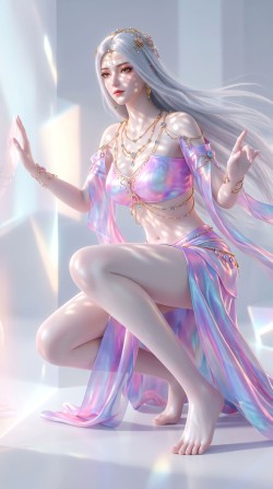 斗破苍穹九品玄丹化形，动漫国漫御姐高清美图套图