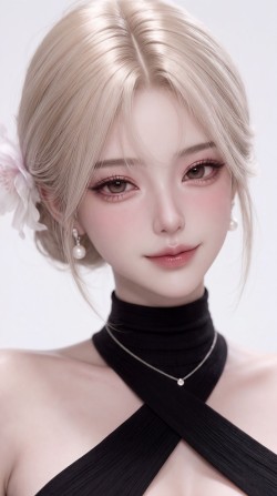 AI性感高颜值美女图片，美出新高度，2K超高清手机壁纸