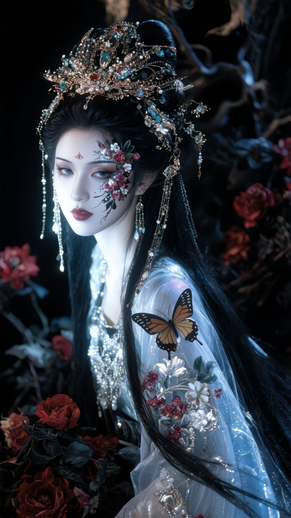 古装美女 高颜值 发簪 超高清手机壁纸图片