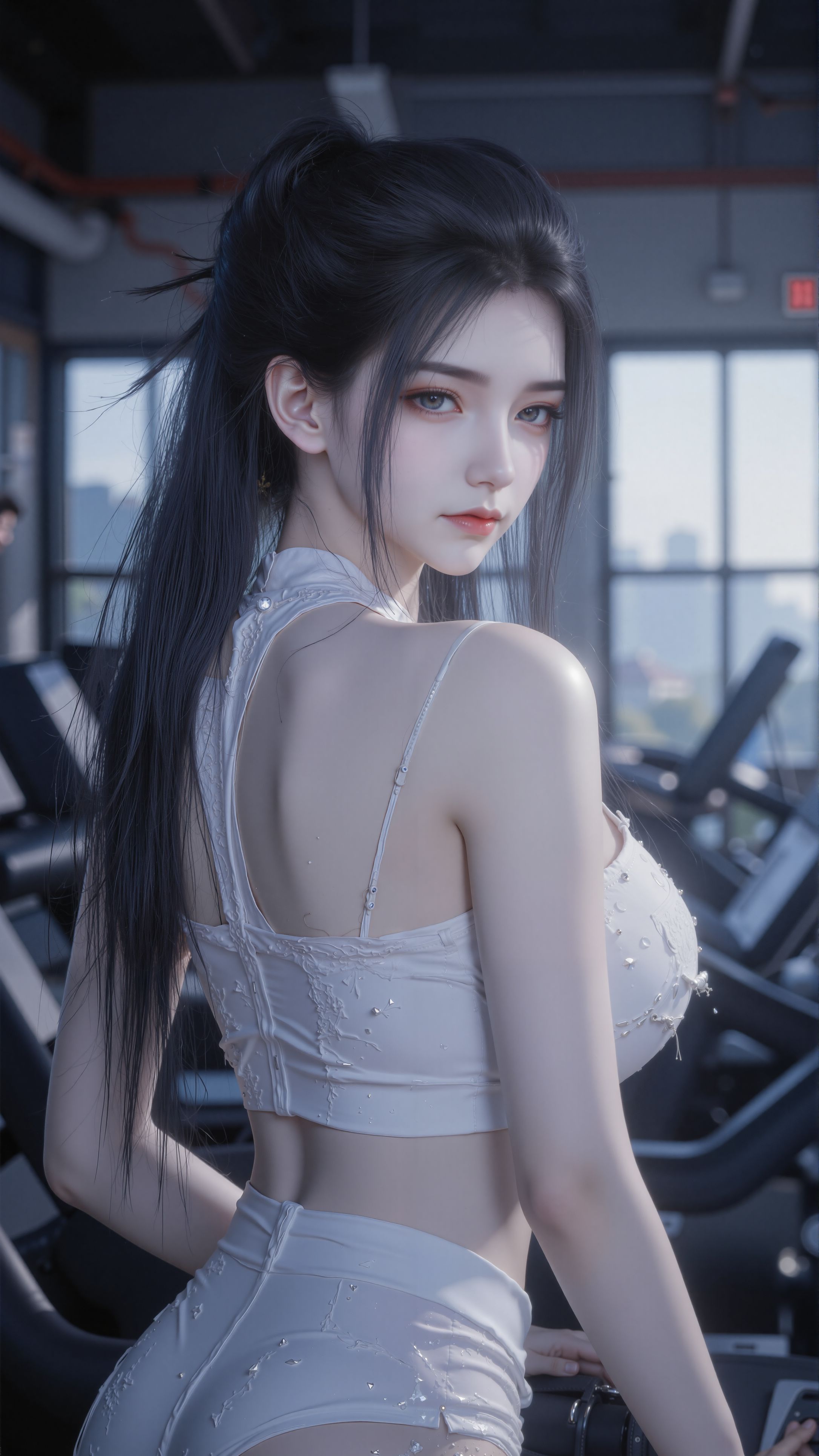 国漫女神美女 焰灵姬 健身版 动漫壁纸 天行九歌