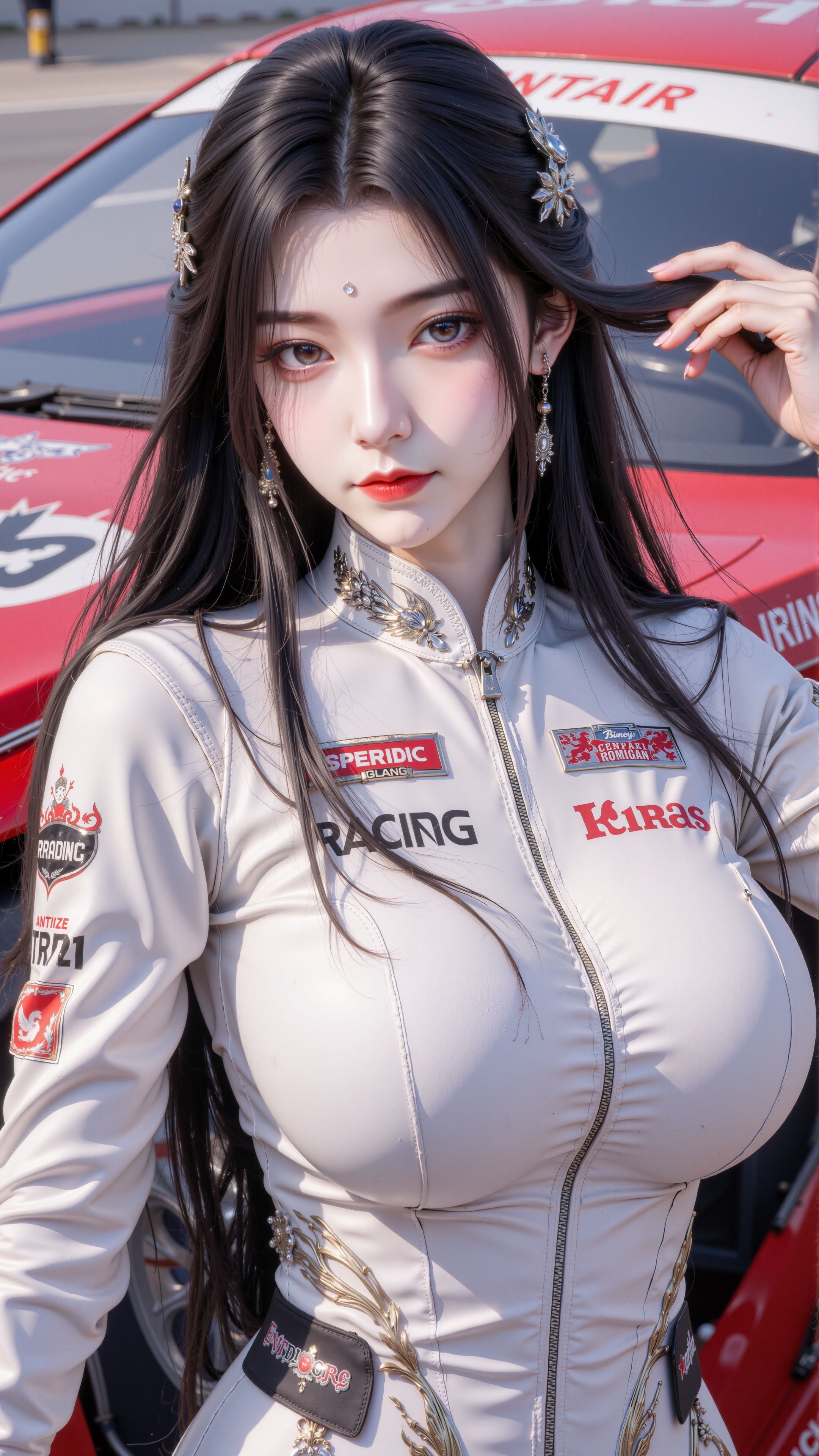 赛车手版 陆雪琪 诛仙动漫美图壁纸 美女图片
