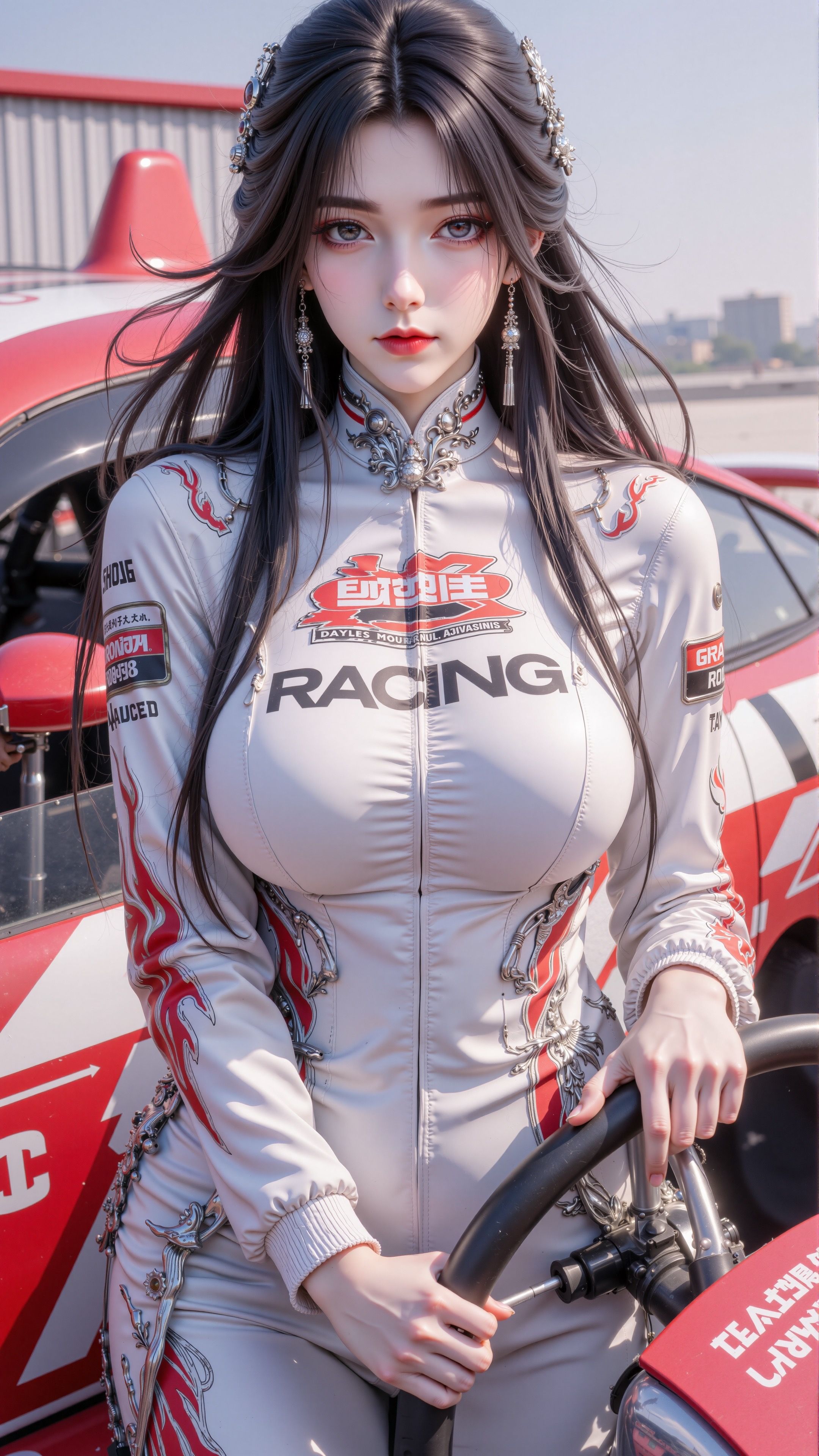 赛车手版 陆雪琪 诛仙动漫美图壁纸 美女图片
