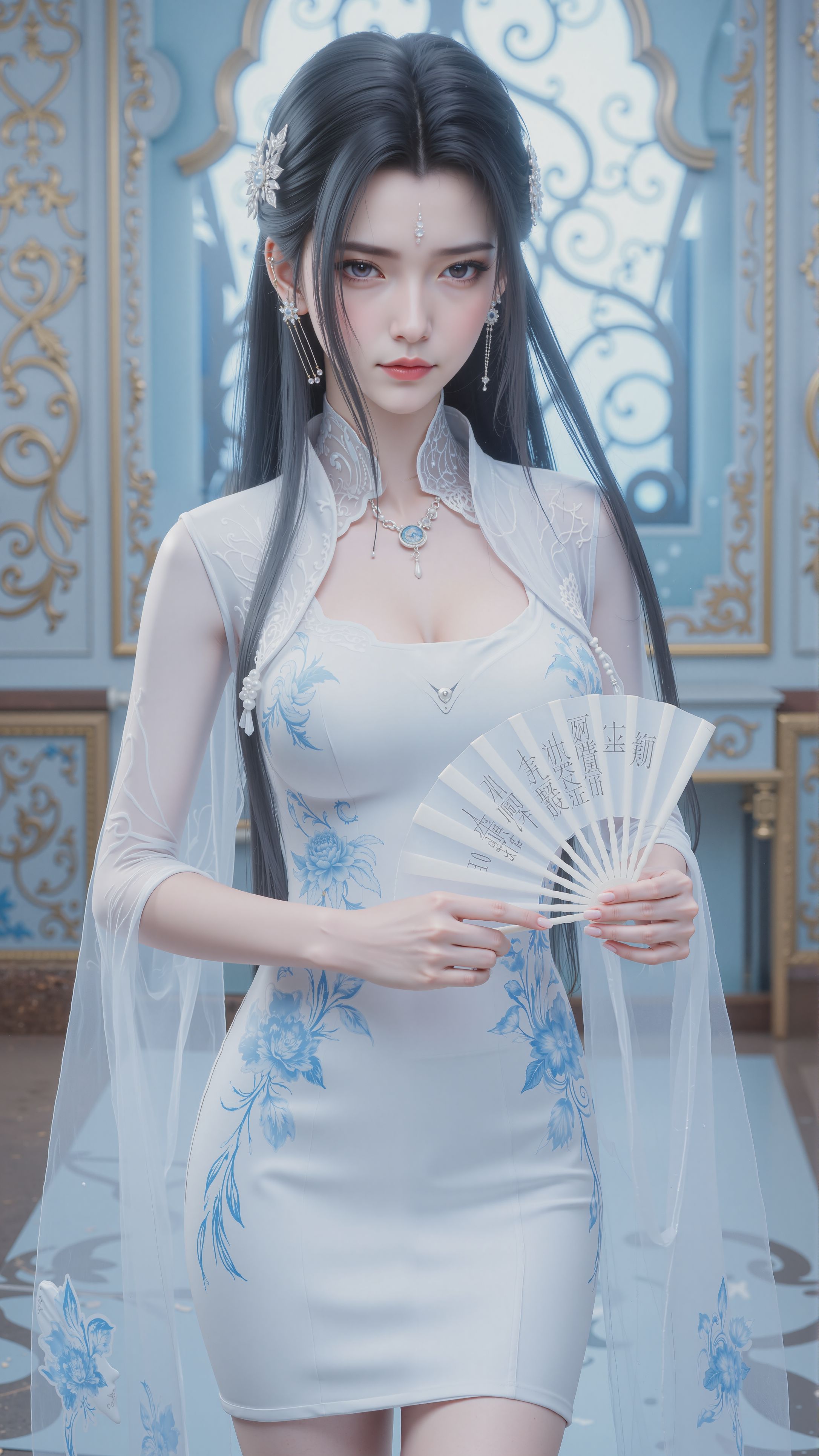 诛仙3 旗袍陆雪琪 嫉妒张小凡 国漫女神美女古风动漫壁纸图片