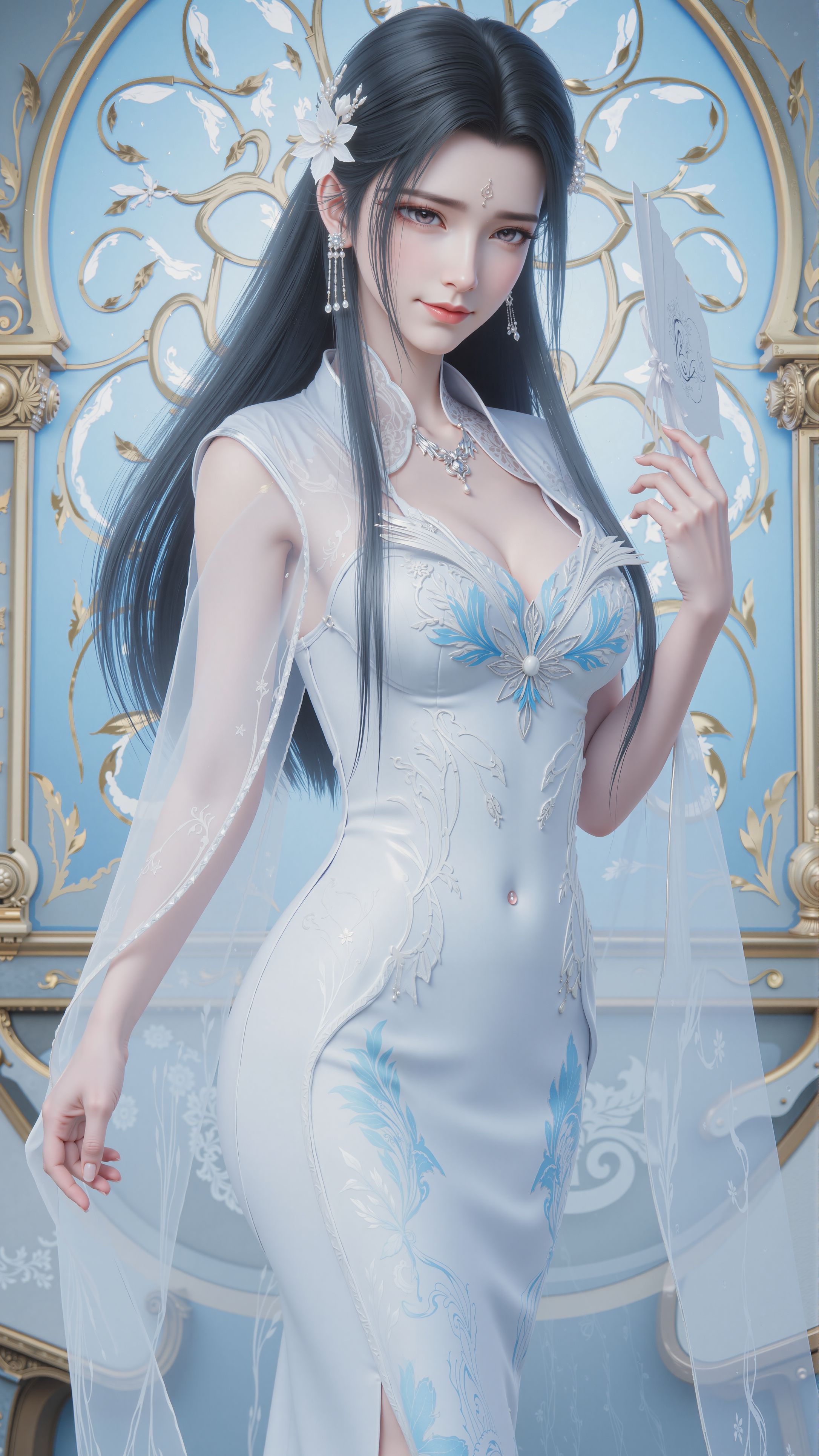 诛仙3 旗袍陆雪琪 嫉妒张小凡 国漫女神美女古风动漫壁纸图片