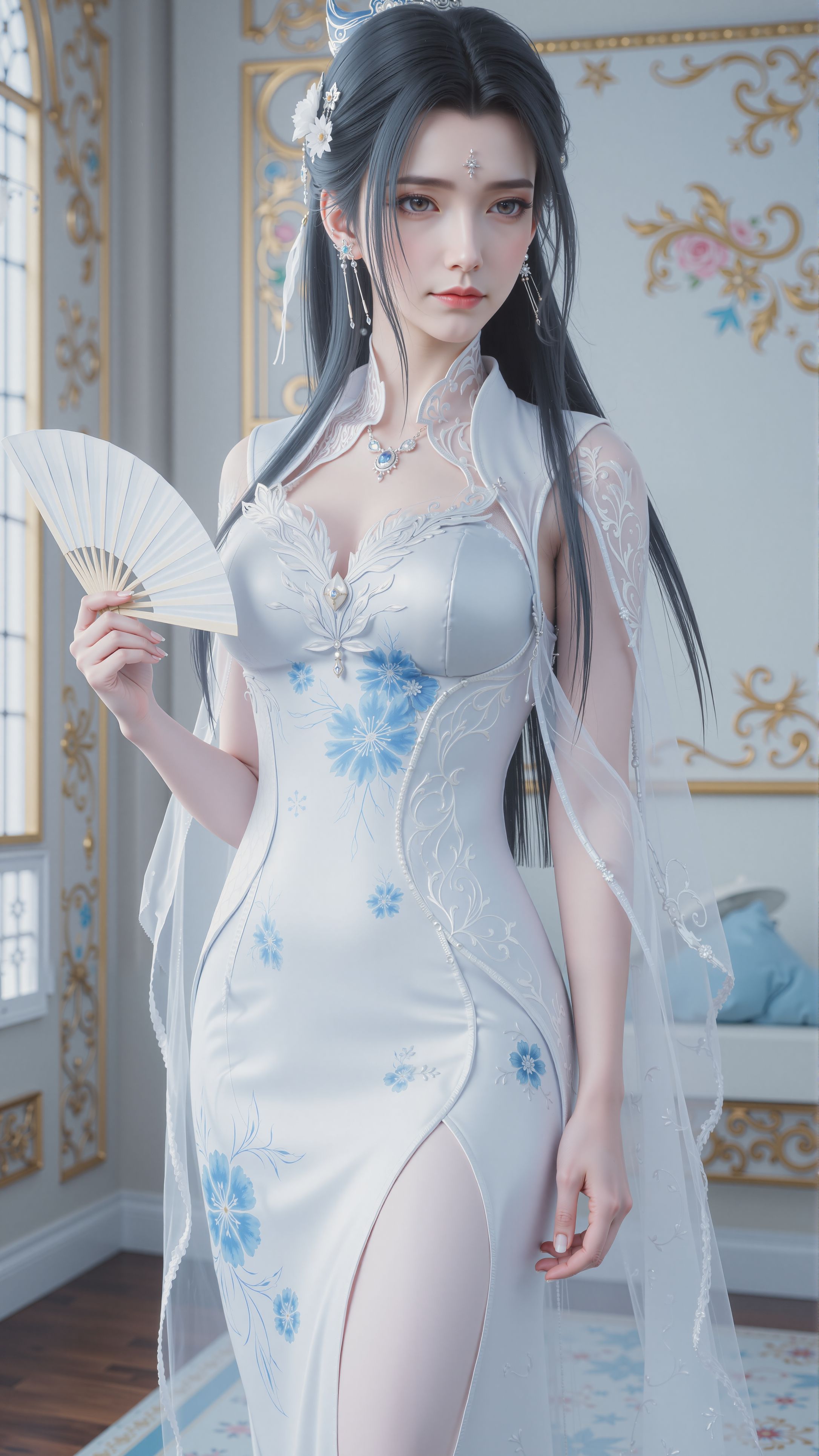 诛仙3 旗袍陆雪琪 嫉妒张小凡 国漫女神美女古风动漫壁纸图片