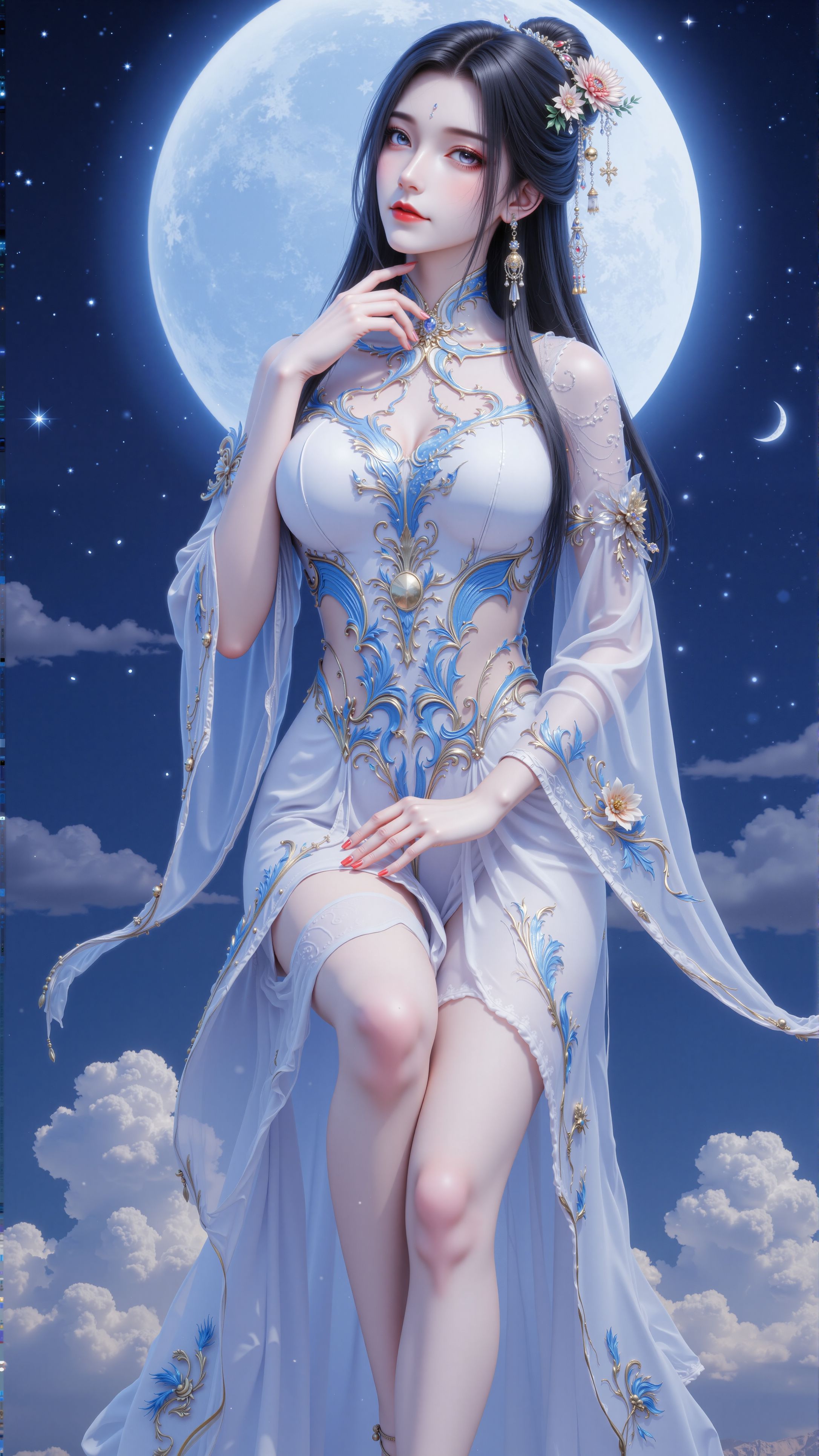 诛仙3 御姐版陆雪琪唯美壁纸 高清原图 国漫女神 美女壁纸图片