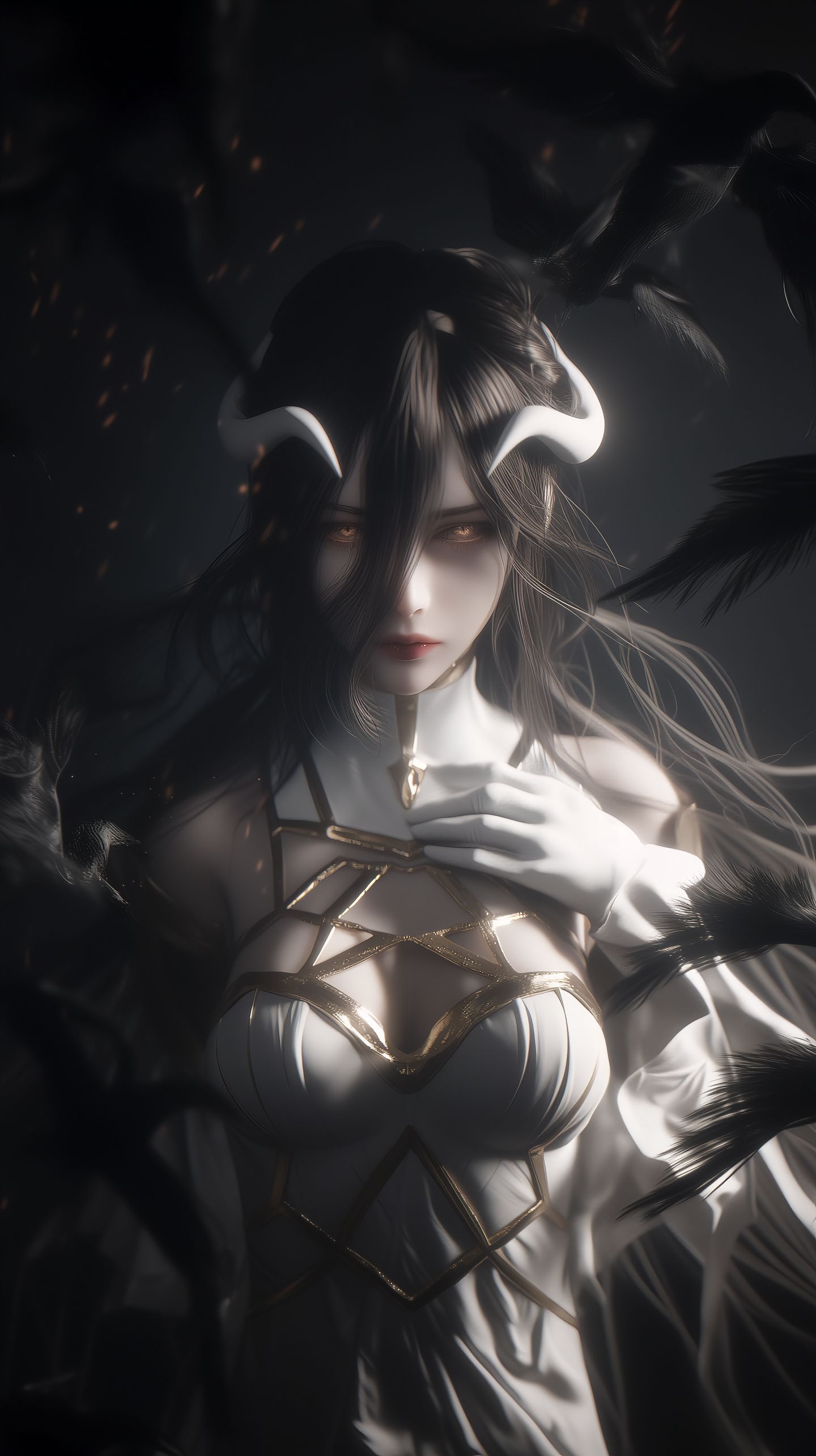 超酷超帅 overlord 雅儿贝德 ai绘画壁纸 手机锁屏桌面超美图片