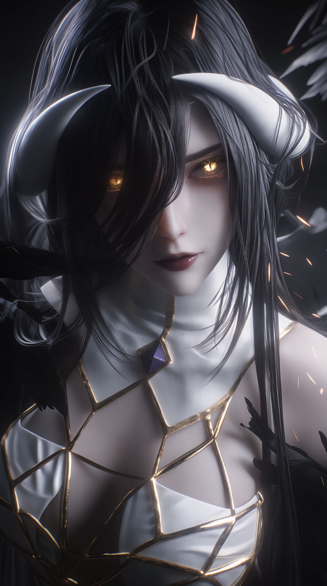 超酷超帅 overlord 雅儿贝德 ai绘画壁纸 手机锁屏桌面超美图片