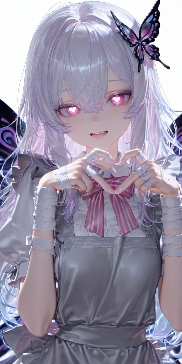 比心 二次元动漫壁纸 二次元少女