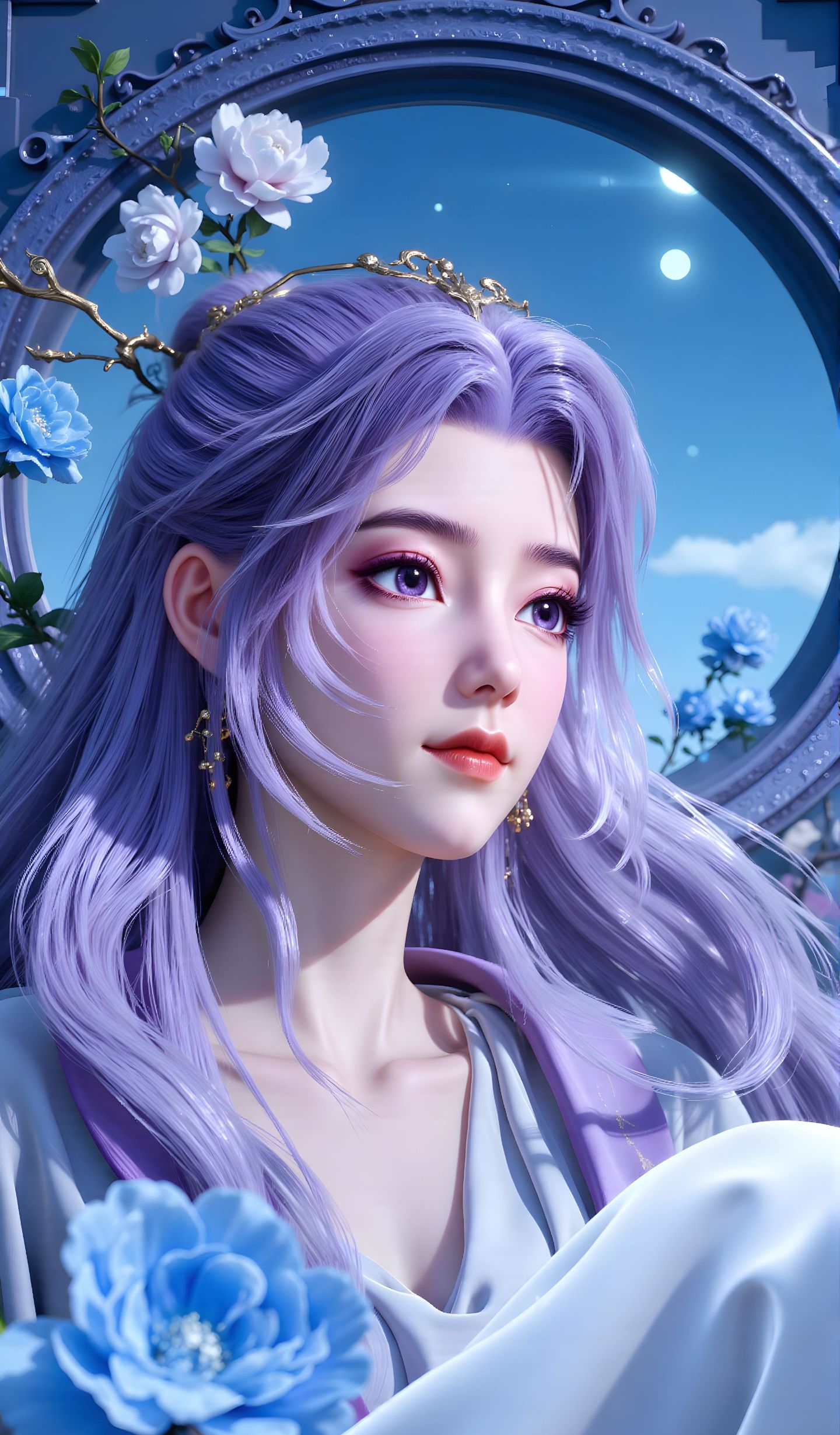 云霄仙子 国漫女神 师兄啊师兄动漫 超高清手机壁纸