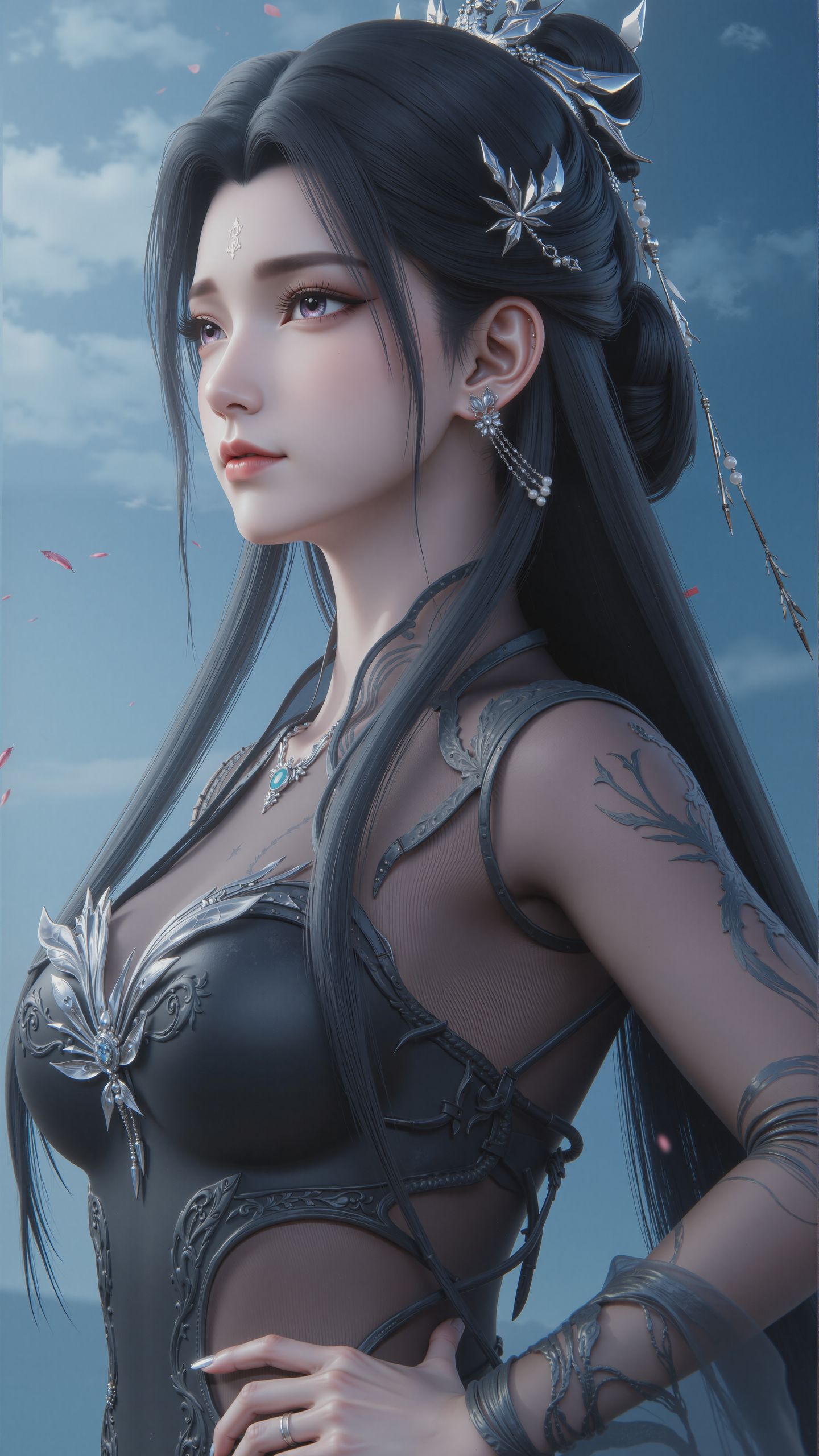 陆雪琪 暗黑系壁纸 动漫国漫 诛仙动画 超高清美图壁纸