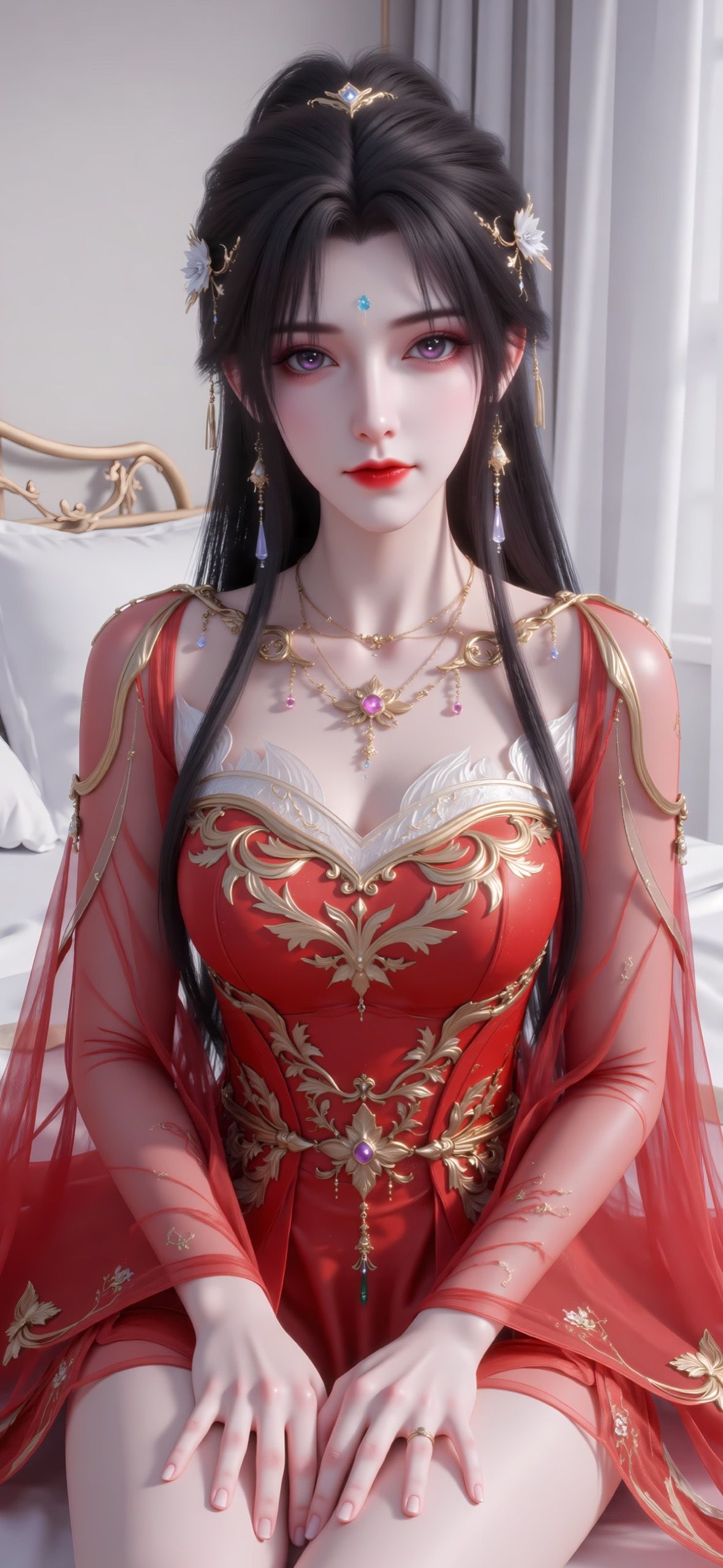 国漫女神 清漪 动漫美女壁纸 完美世界动画