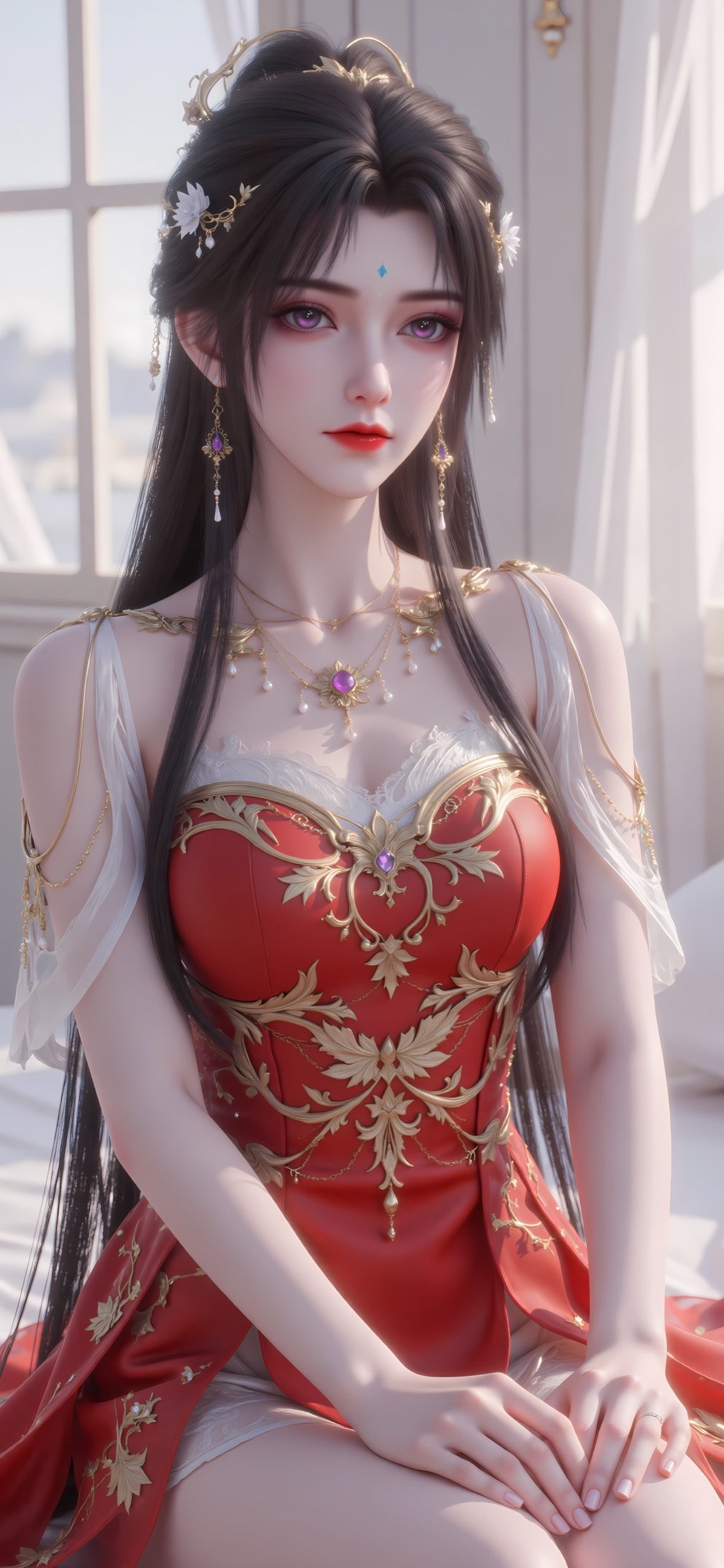 国漫女神 清漪 动漫美女壁纸 完美世界动画