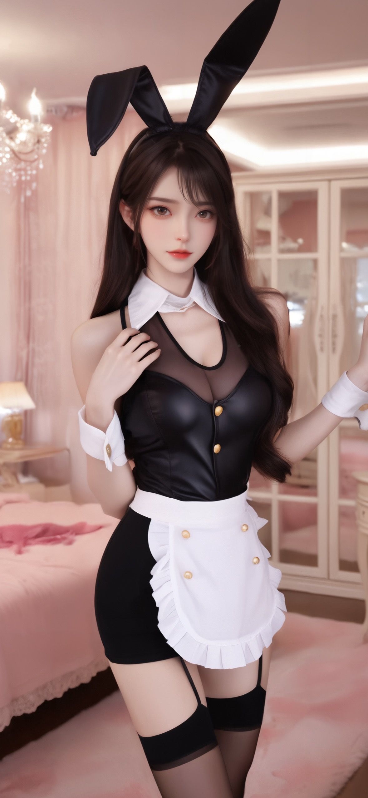动漫国漫美女 火灵儿 完美世界 丝袜黑丝吊带