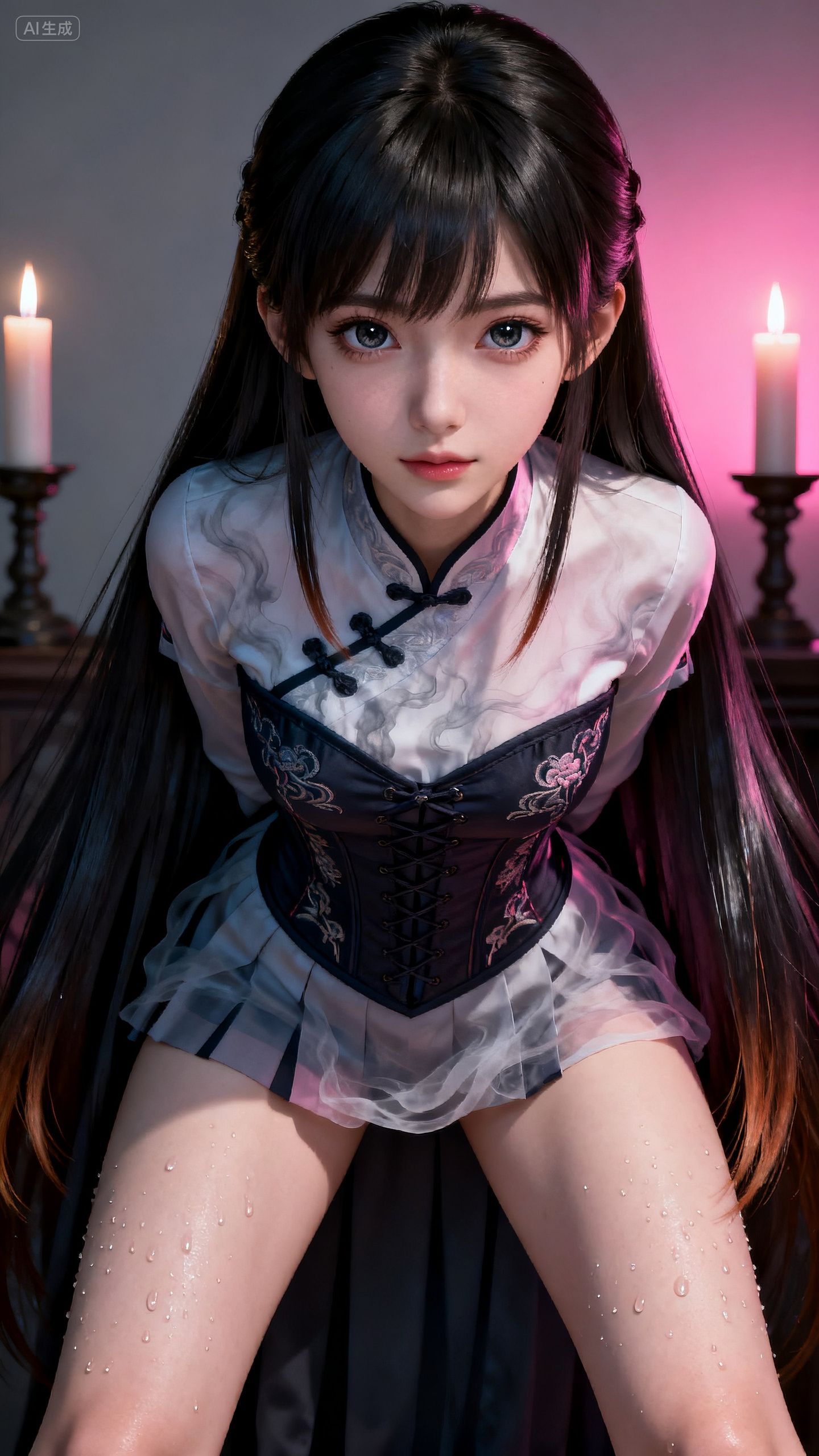ai绘画 性感美女 大长腿 绝美镜头壁纸