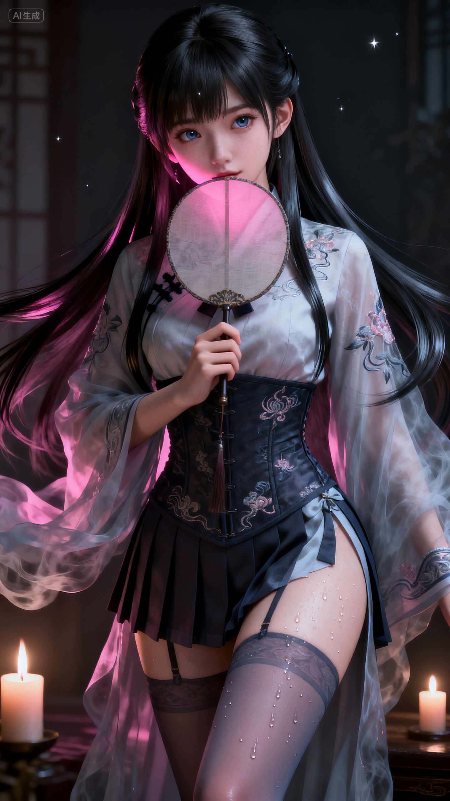 ai绘画 性感美女 大长腿 绝美镜头壁纸