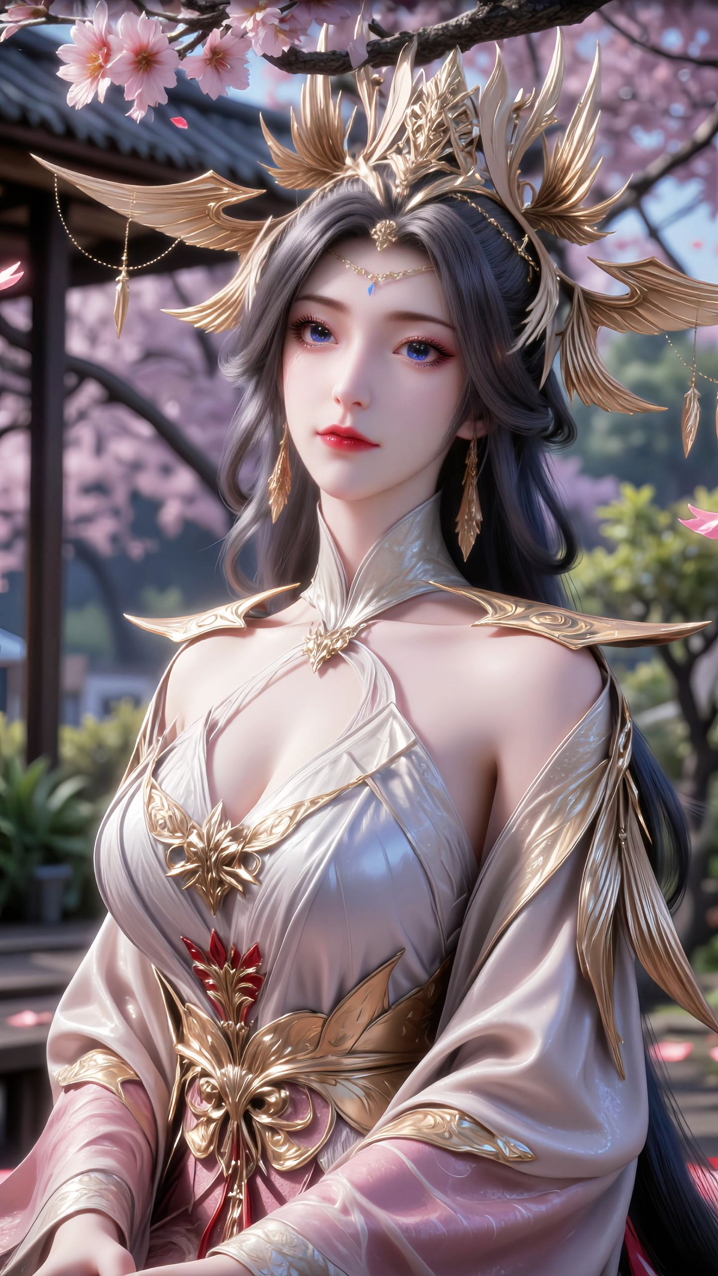 宁雨蝶 国漫女神 动漫美女高清壁纸 黑丝