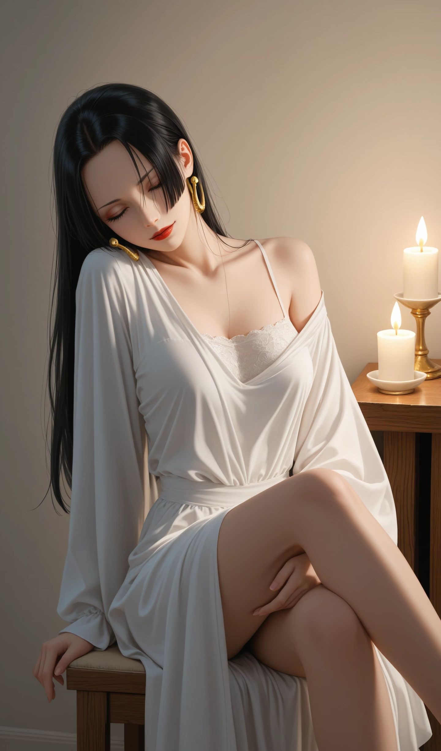 海贼王 女帝 汉库克 古风 写真情绪片