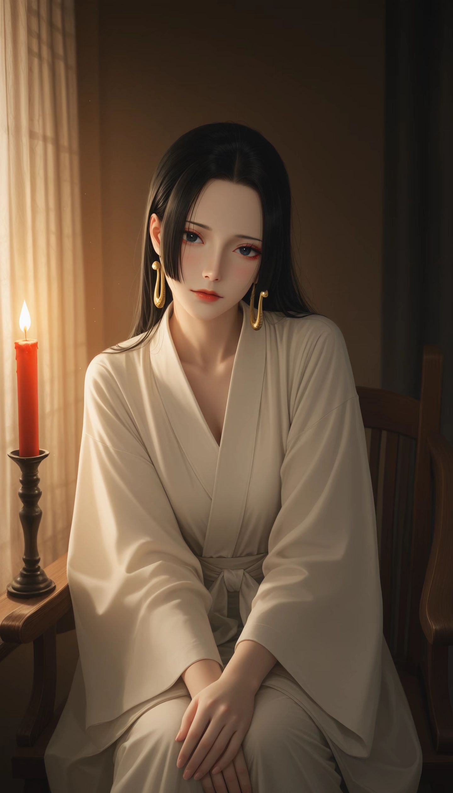 海贼王 女帝 汉库克 古风 写真情绪片