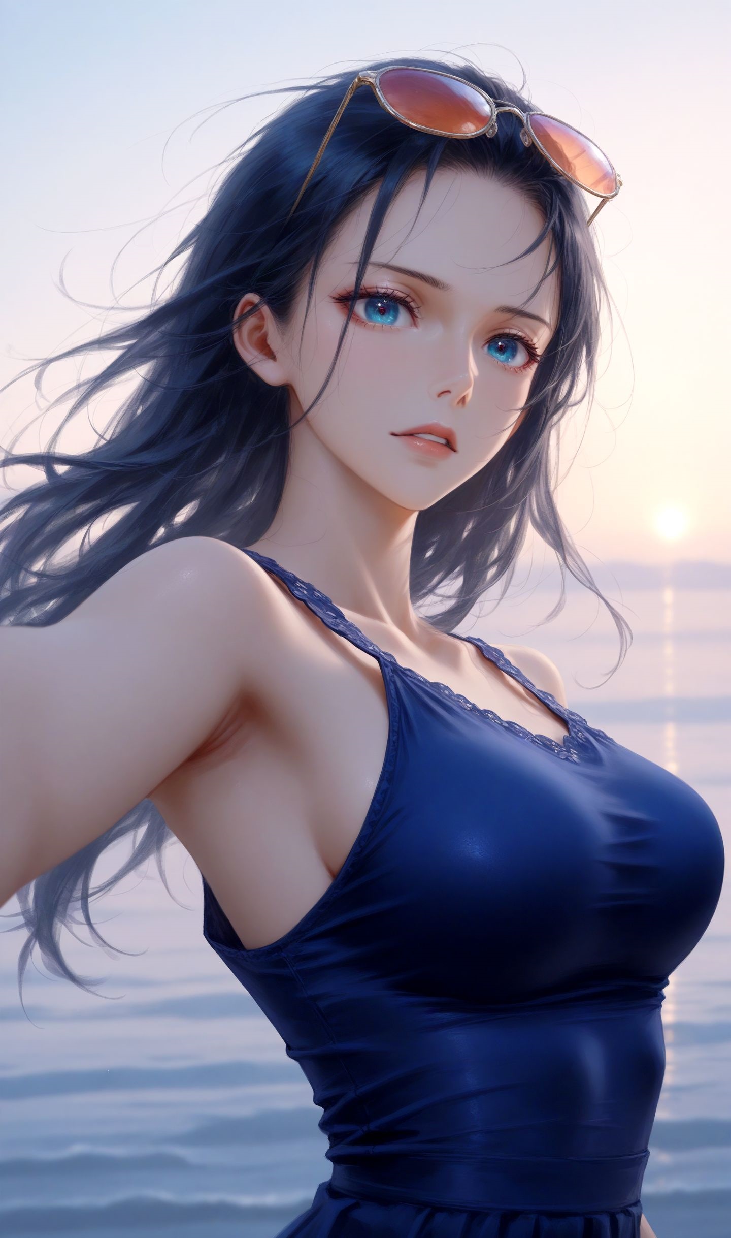 妮可罗宾唯美风 海贼王日漫