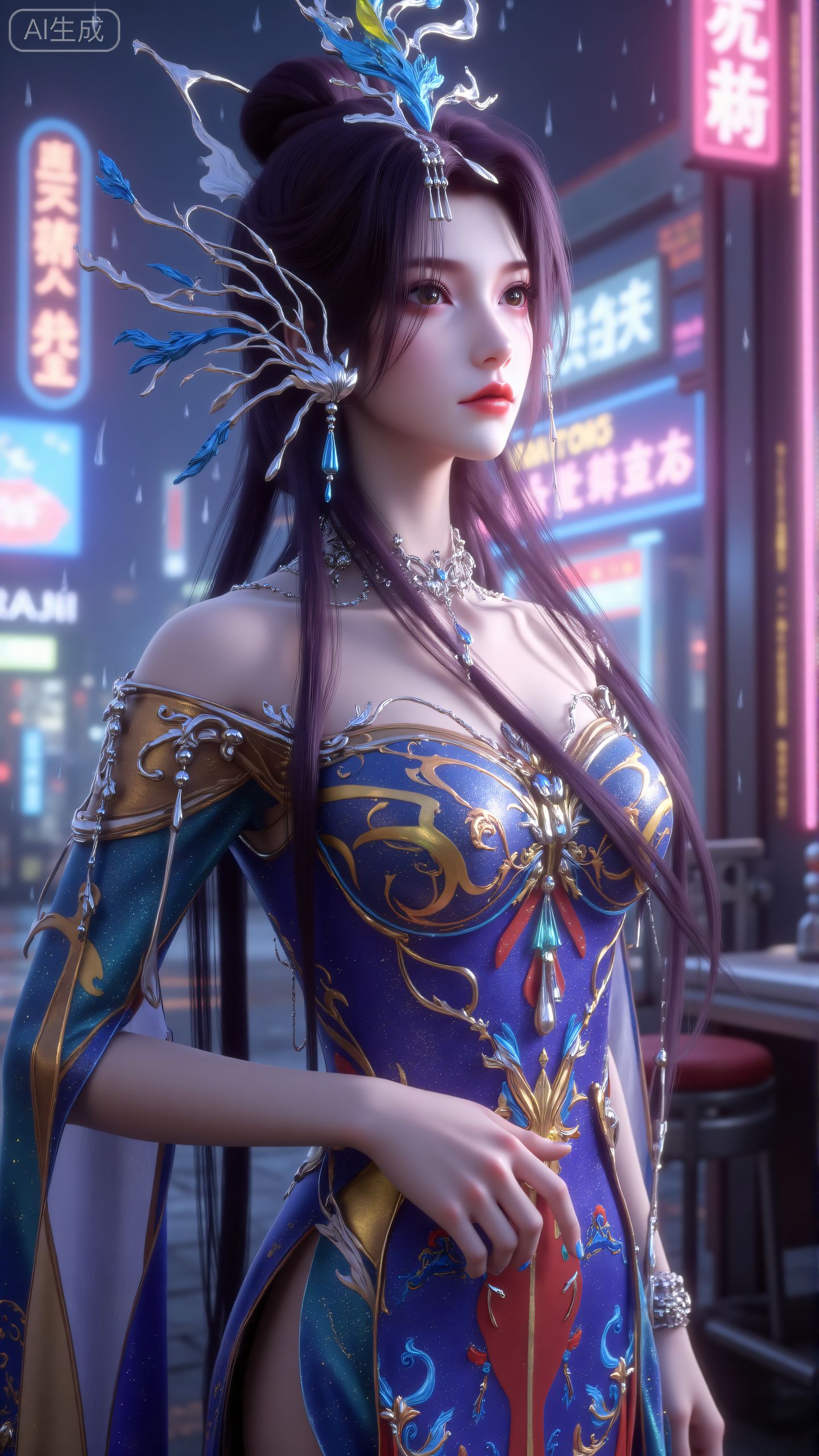 云深不知梦 云望舒 国漫女神壁纸 现代场景