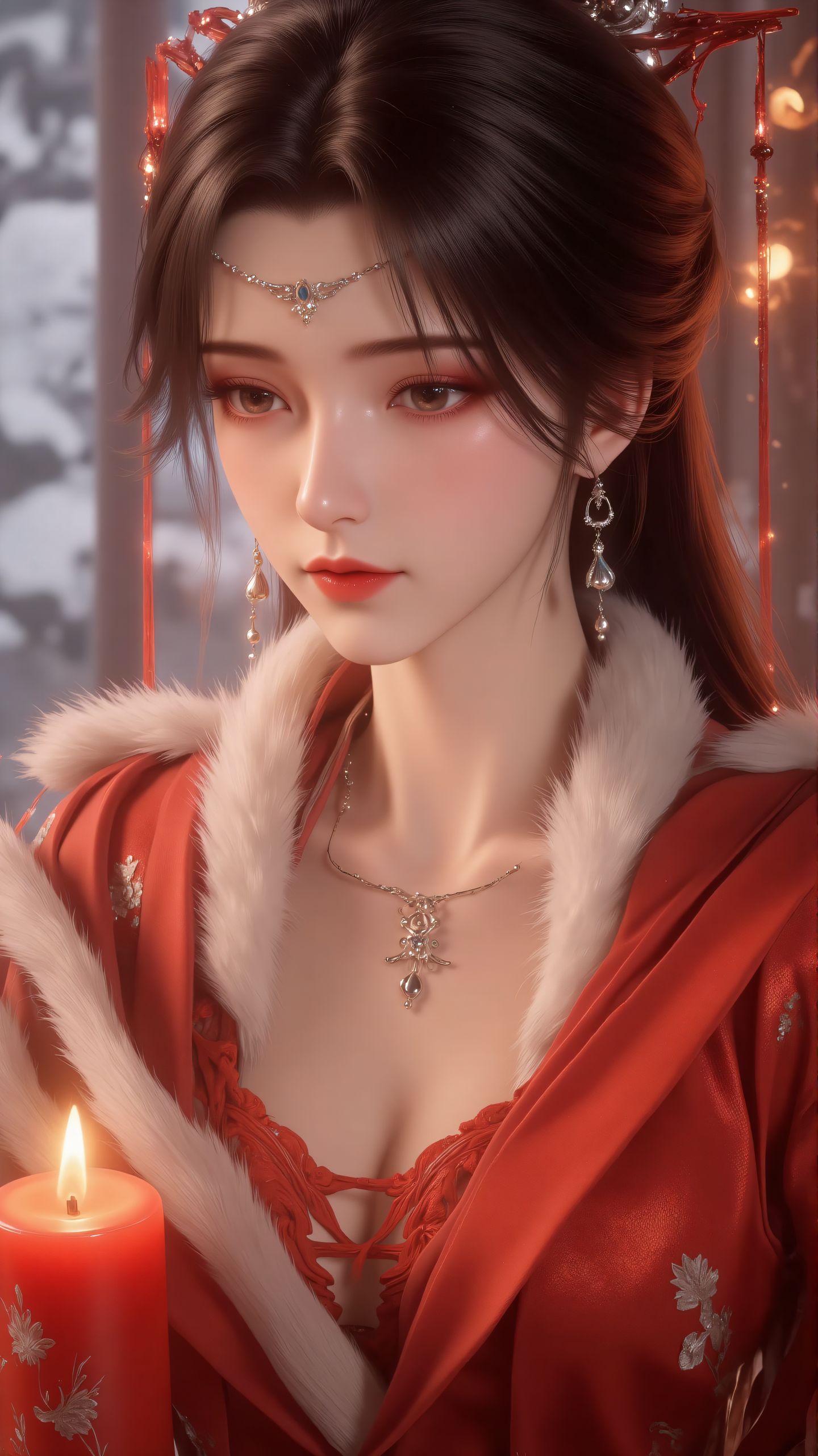 仙逆李慕婉红装 国漫女神精美壁纸 好看分享推荐