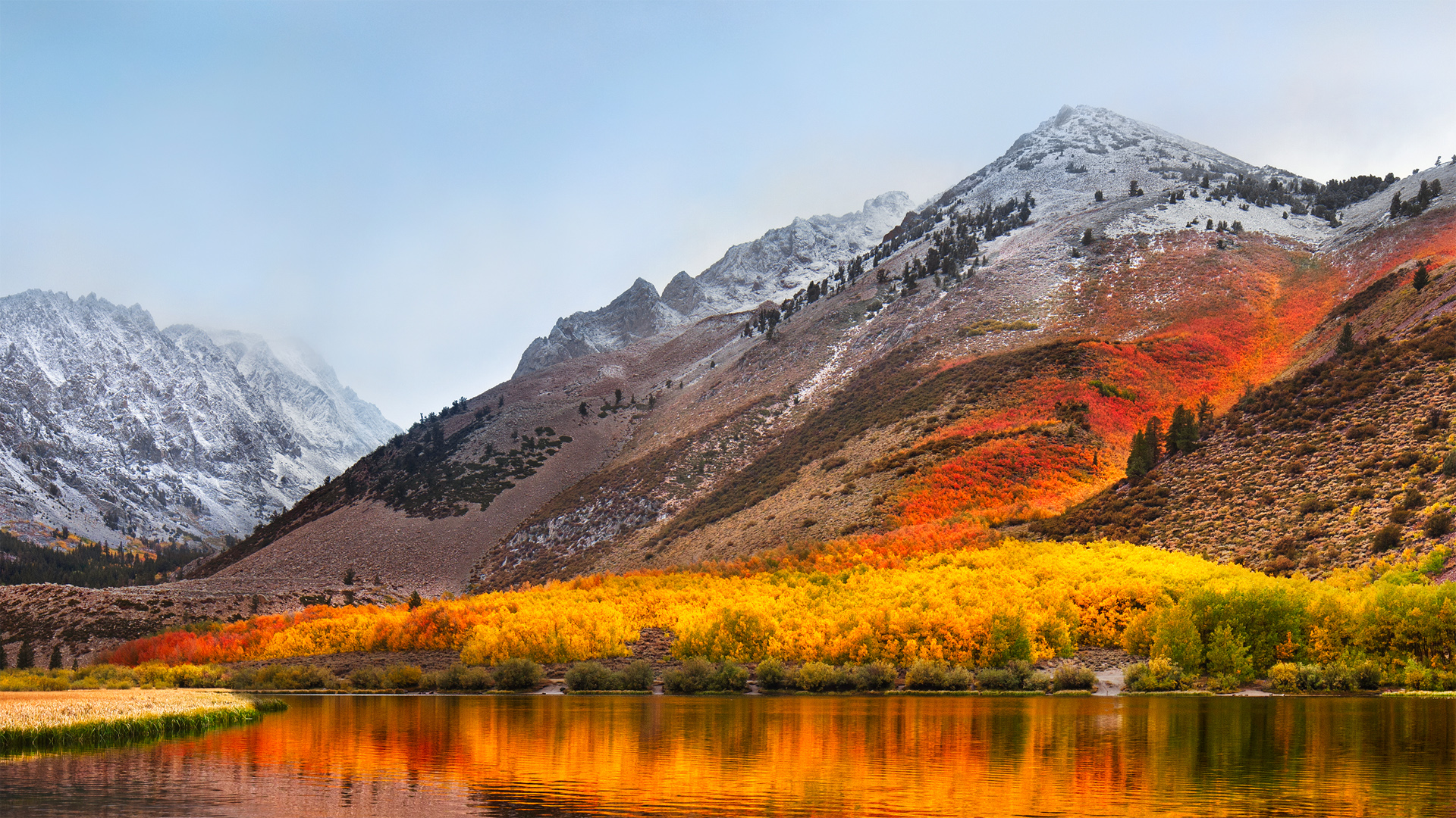 苹果imac pro 高山脉风景桌面壁纸