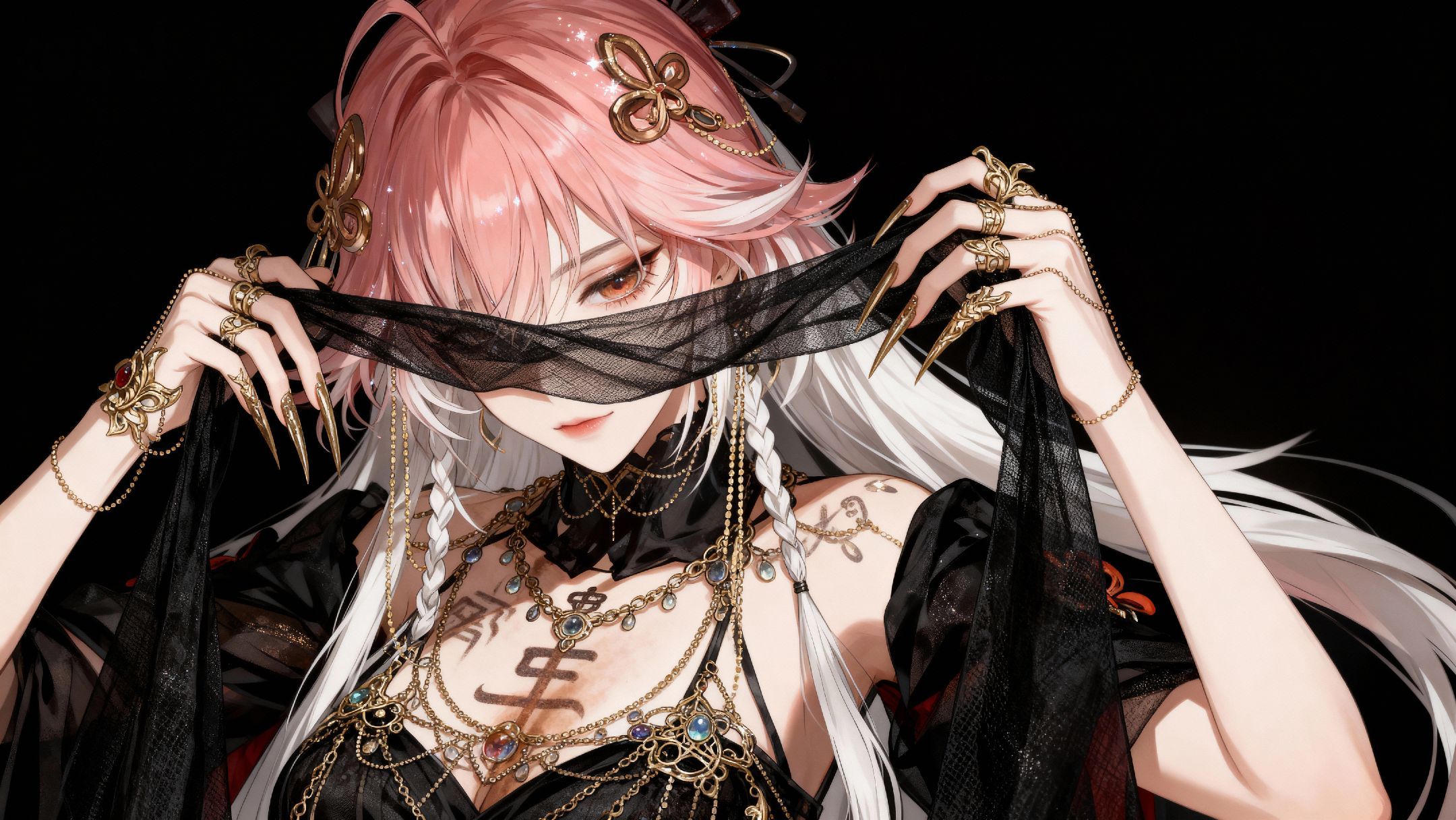 【3P】电脑桌面壁纸 二次元游戏图片 御姐鸣潮长离