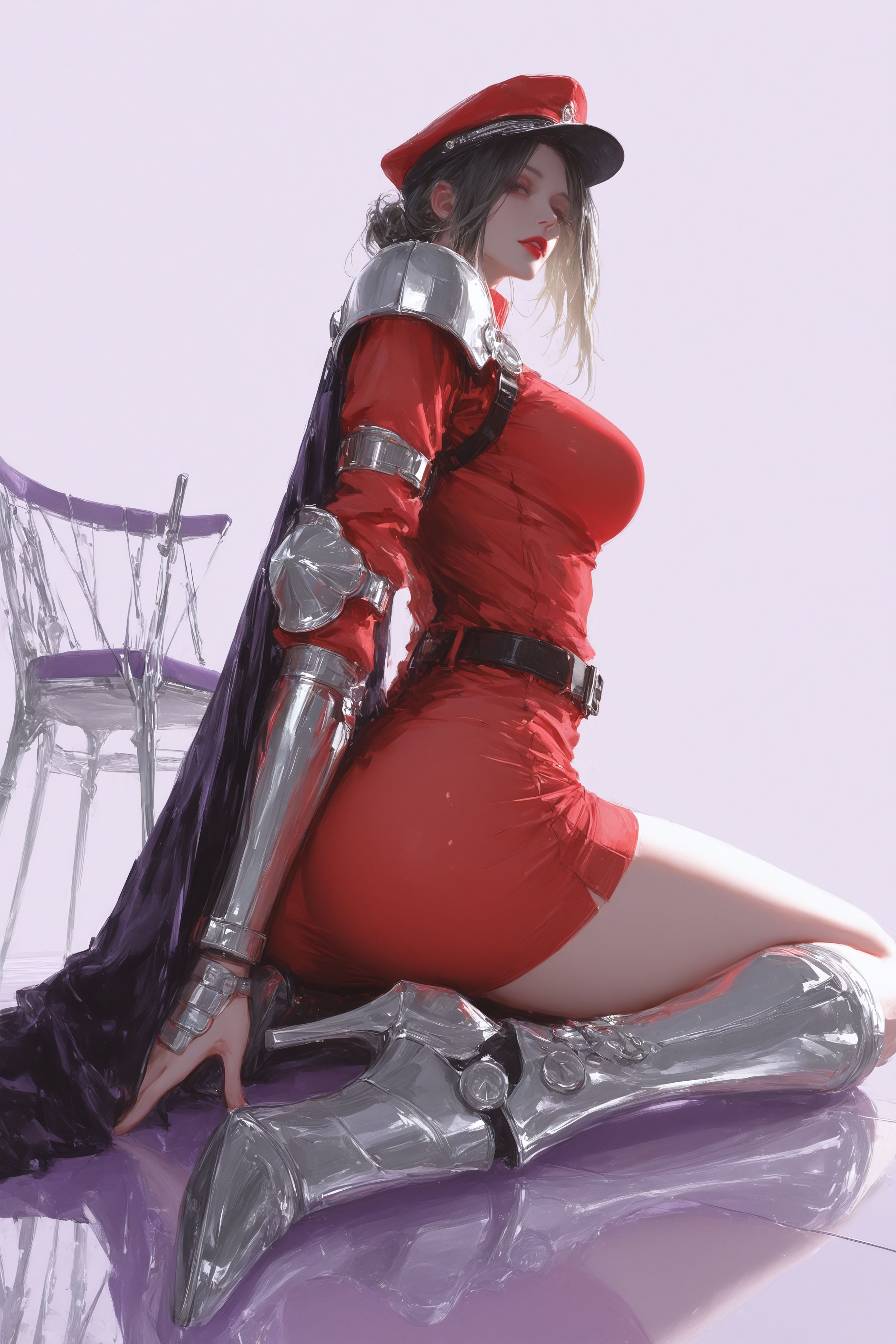 维嘉 街头霸王 二次元游戏人物二创手机壁纸2