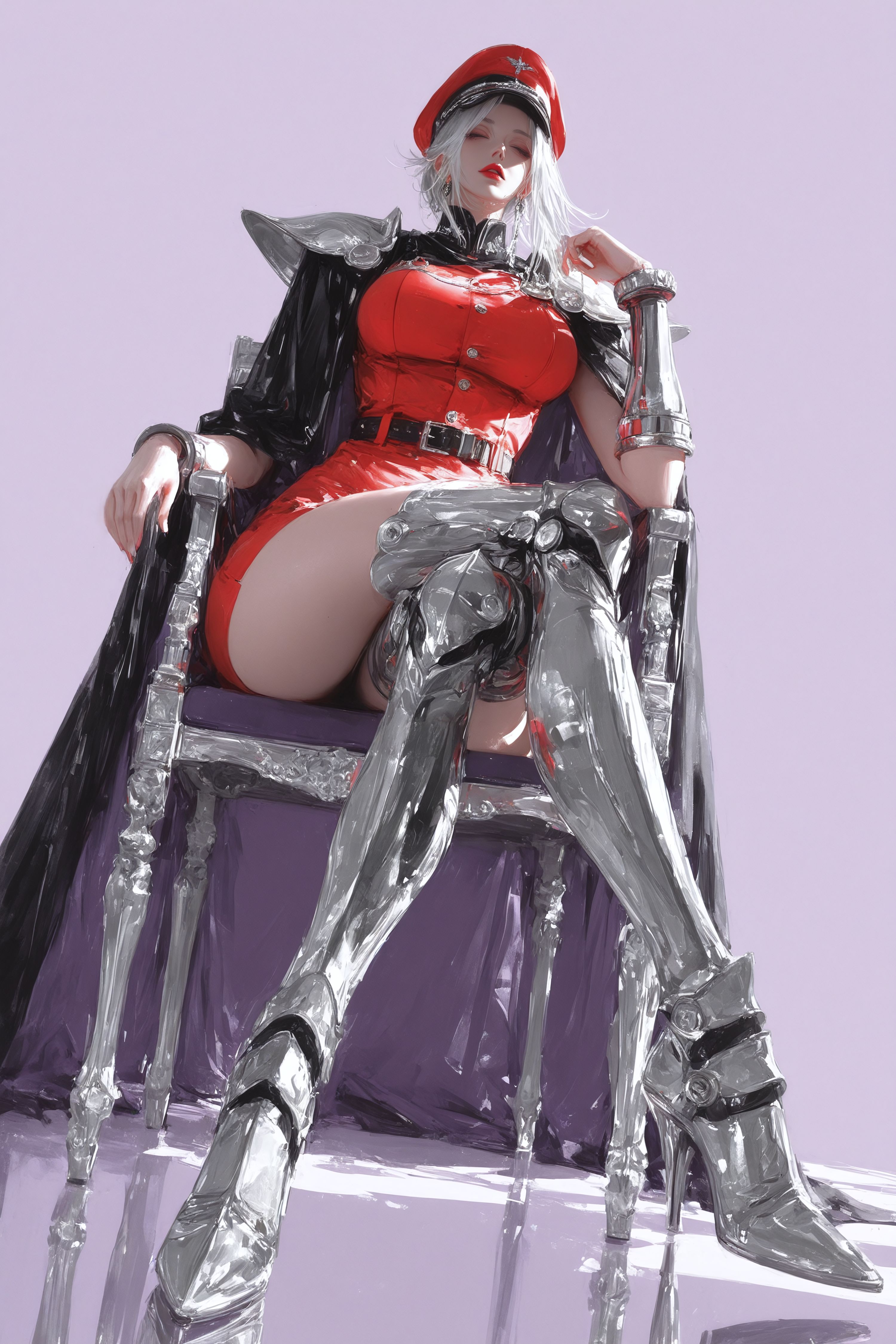 维嘉 街头霸王 二次元游戏人物二创手机壁纸2