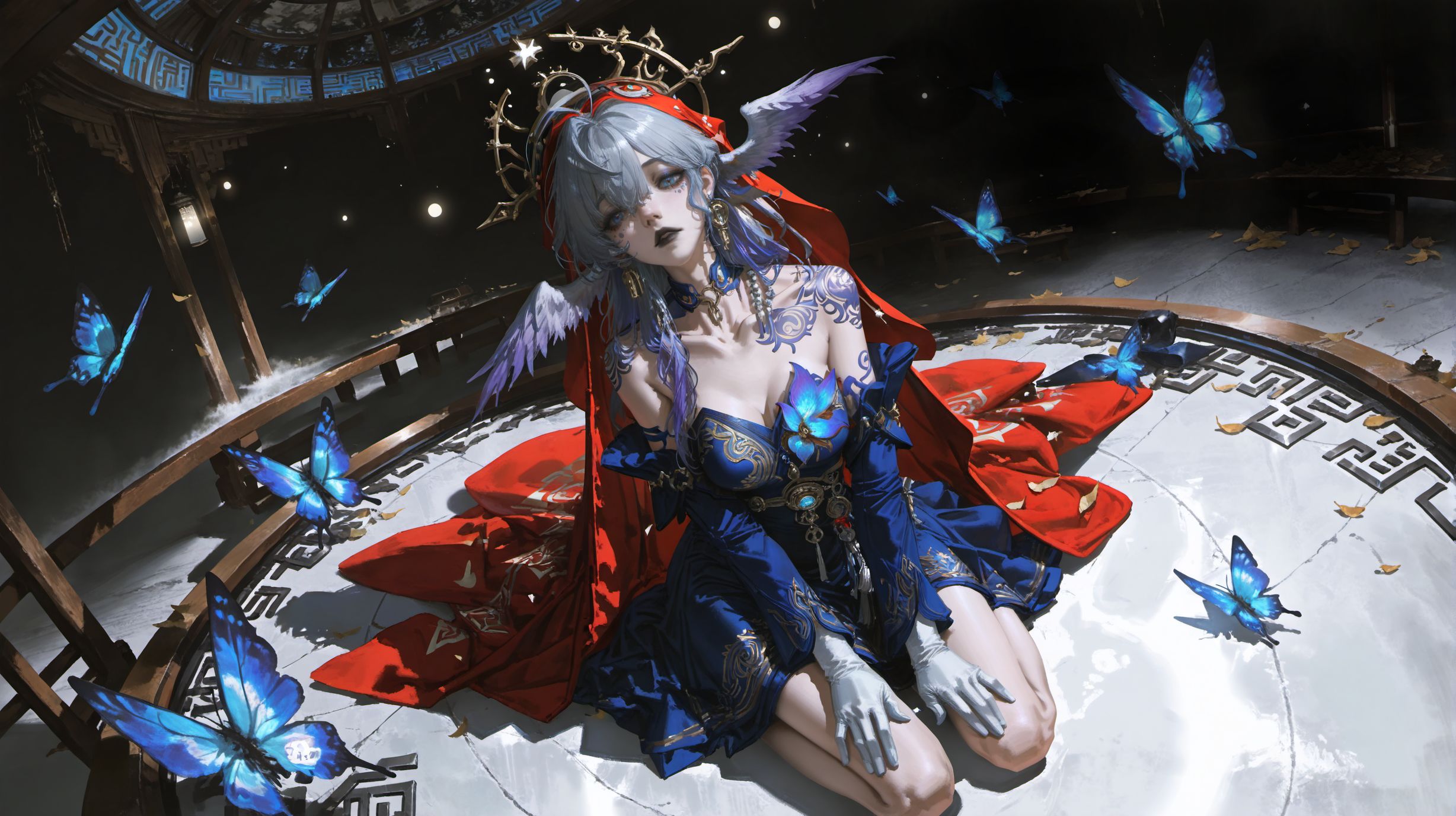 【4P】诡异风格 知更鸟 电脑壁纸桌面壁纸 二次元 崩坏星穹铁道