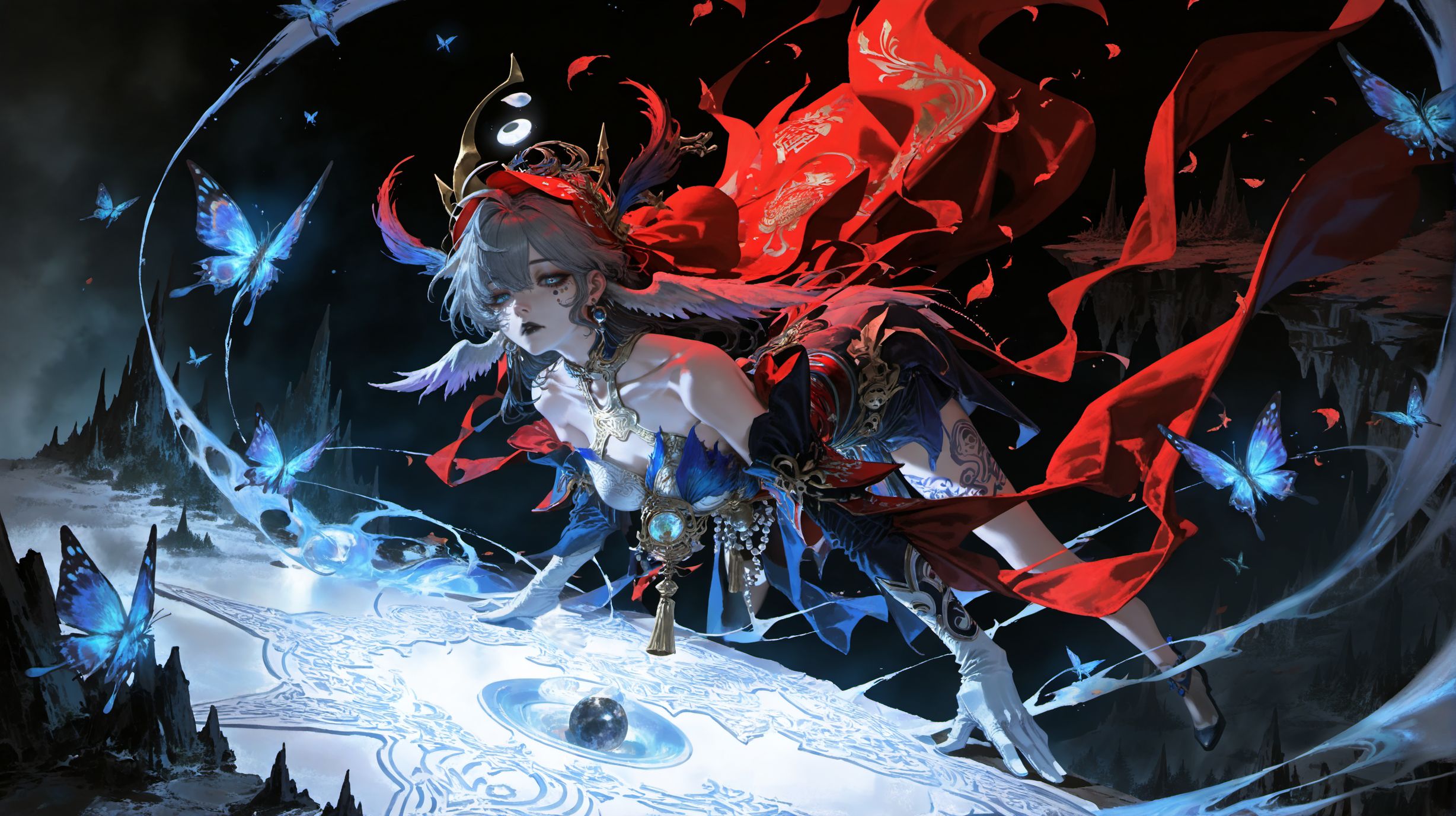 【4P】诡异风格 知更鸟 电脑壁纸桌面壁纸 二次元 崩坏星穹铁道