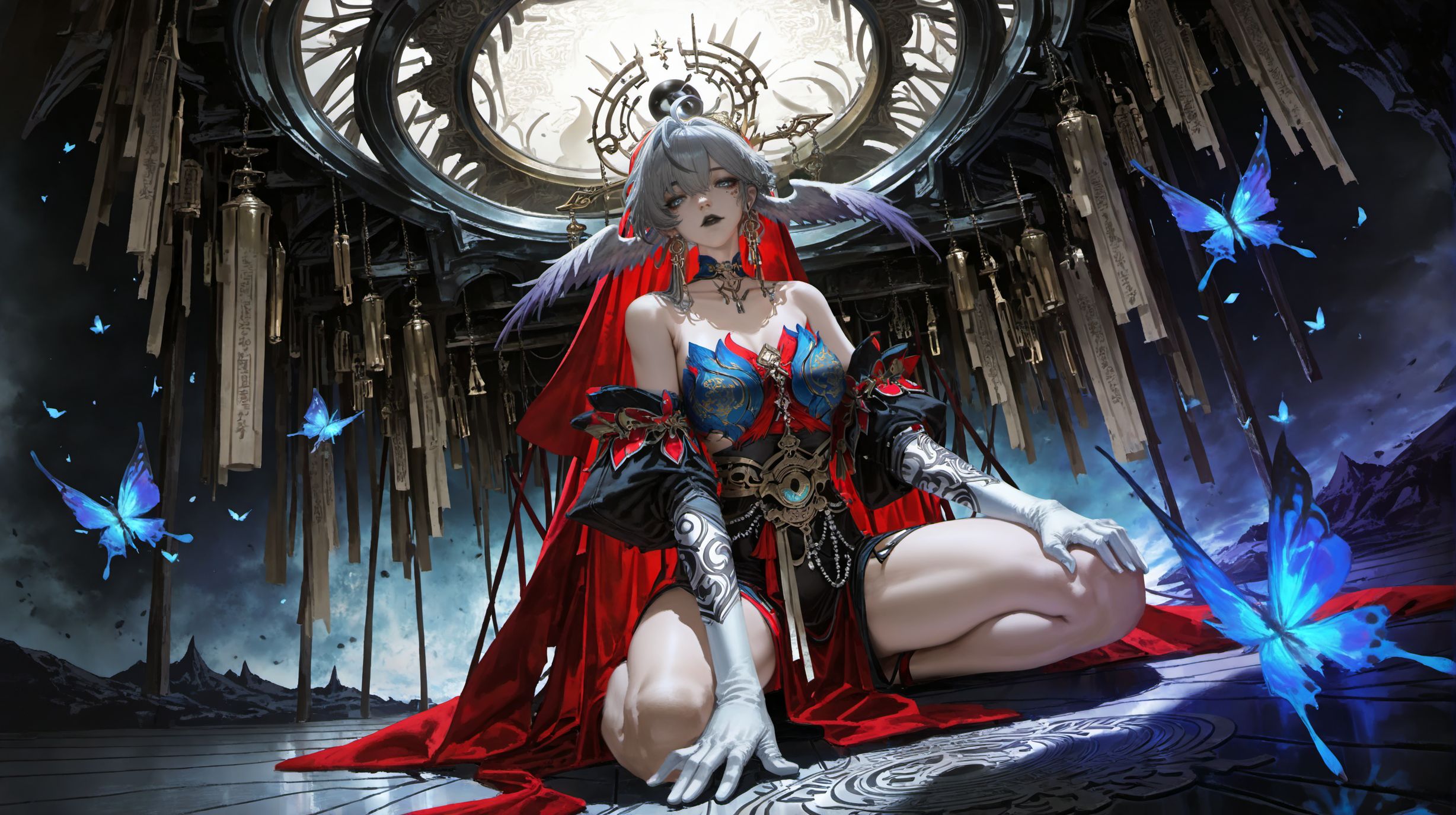 【4P】诡异风格 知更鸟 电脑壁纸桌面壁纸 二次元 崩坏星穹铁道