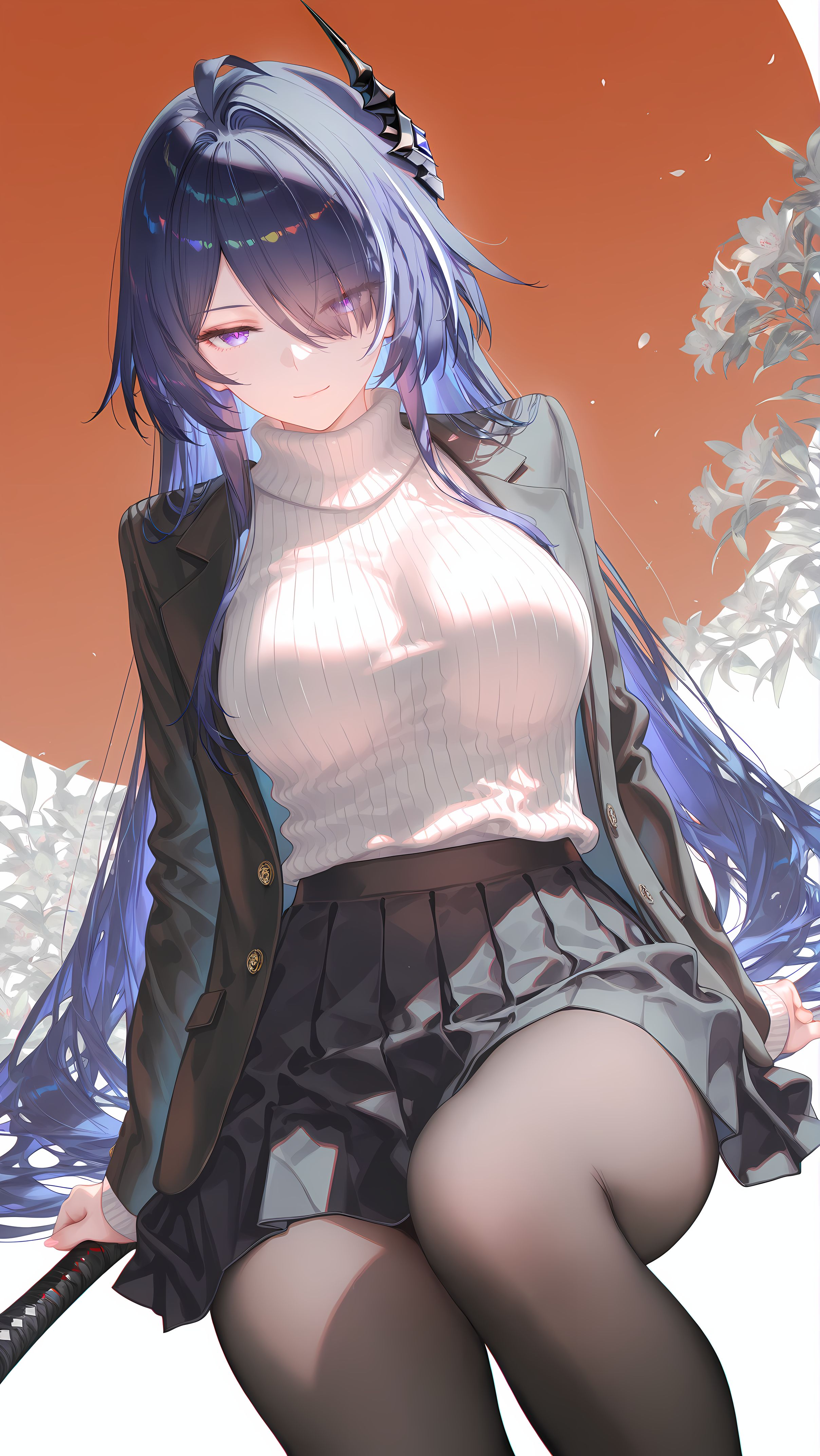 崩坏星穹铁道 黄泉 高跟鞋裙子 商超 百褶裙