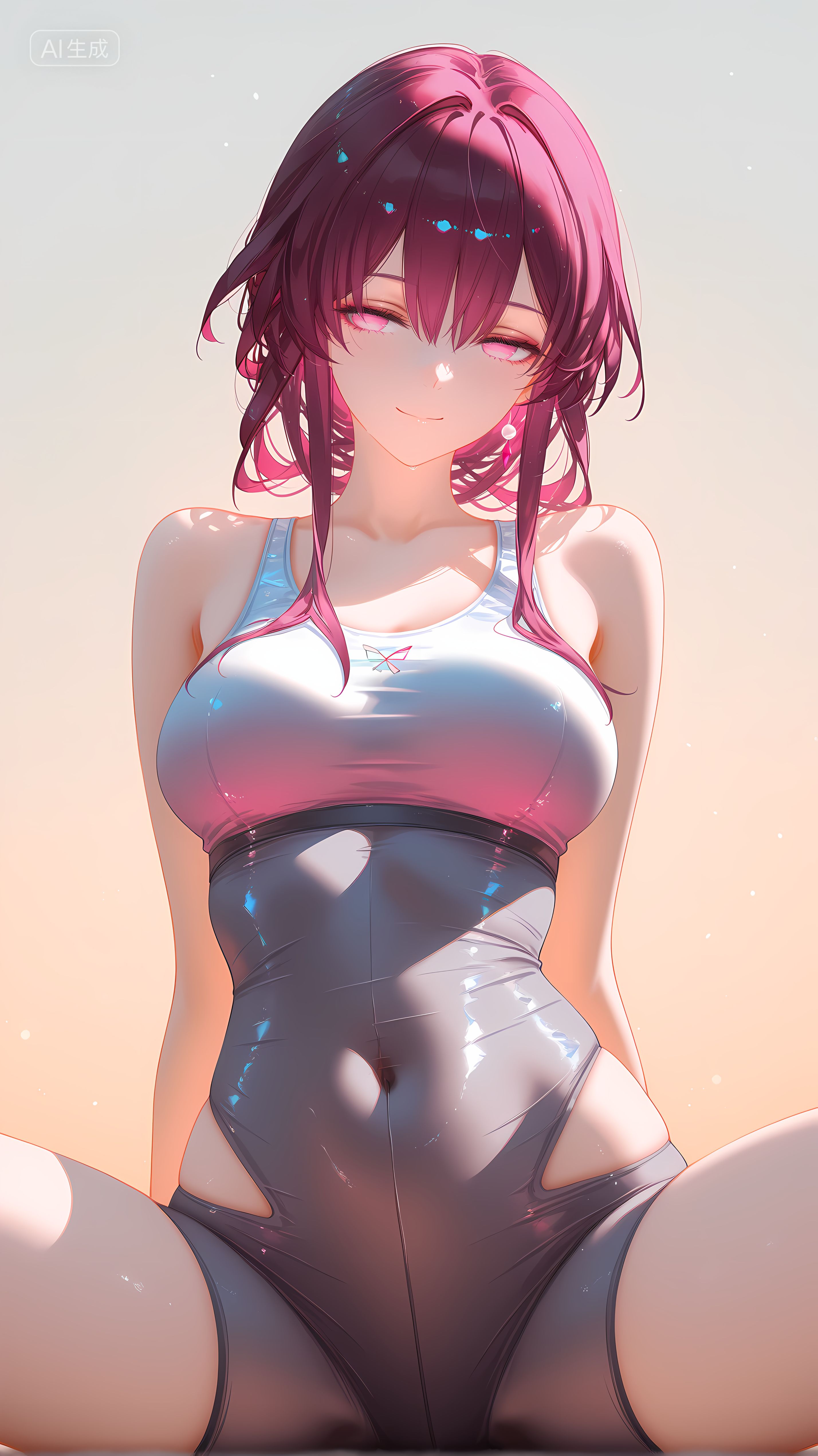 运动健身的卡芙卡 崩坏星穹铁道 瑜伽裤