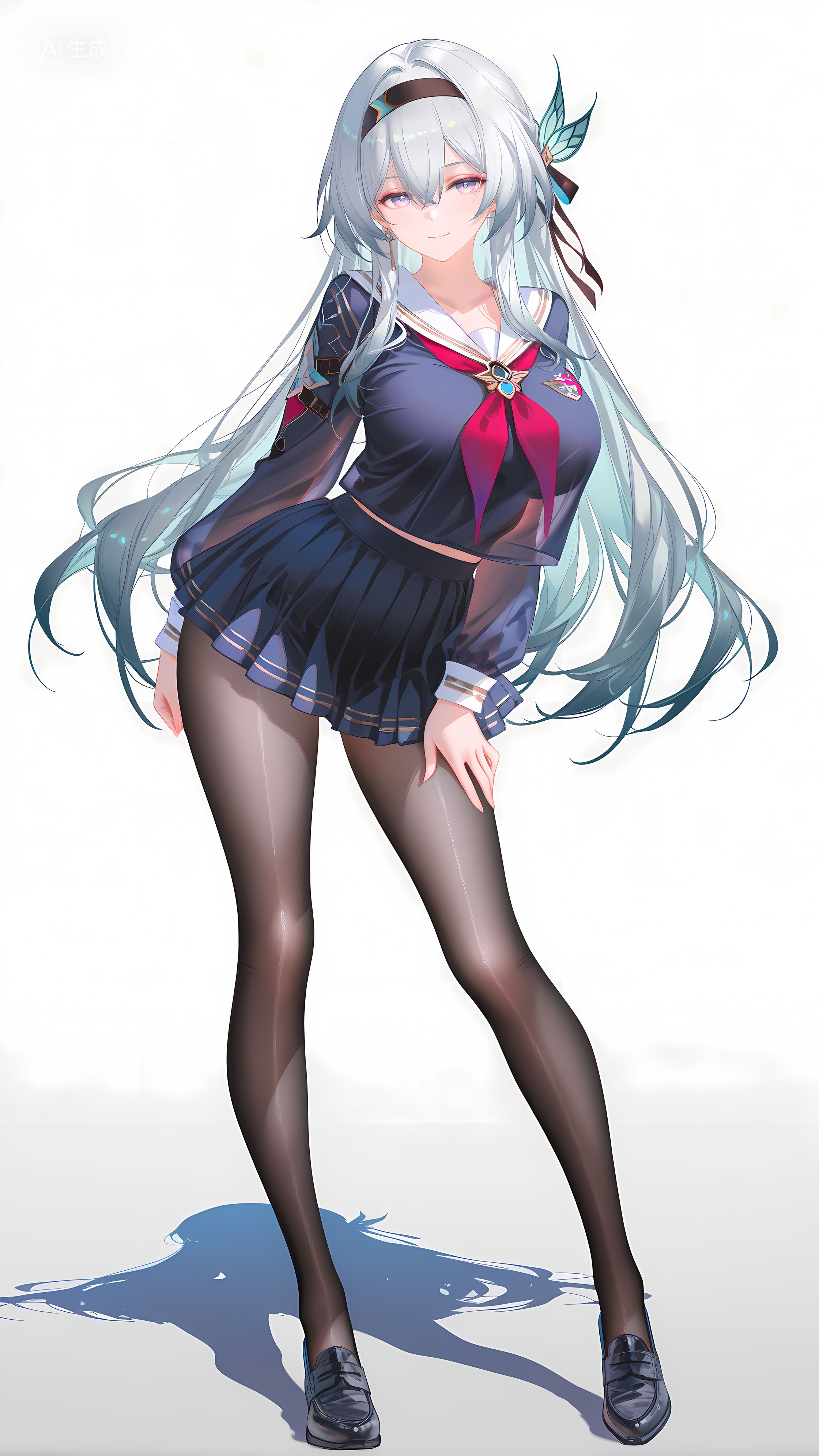 百变流萤 崩坏星穹铁道游戏女性角色 丝袜黑丝 裤袜