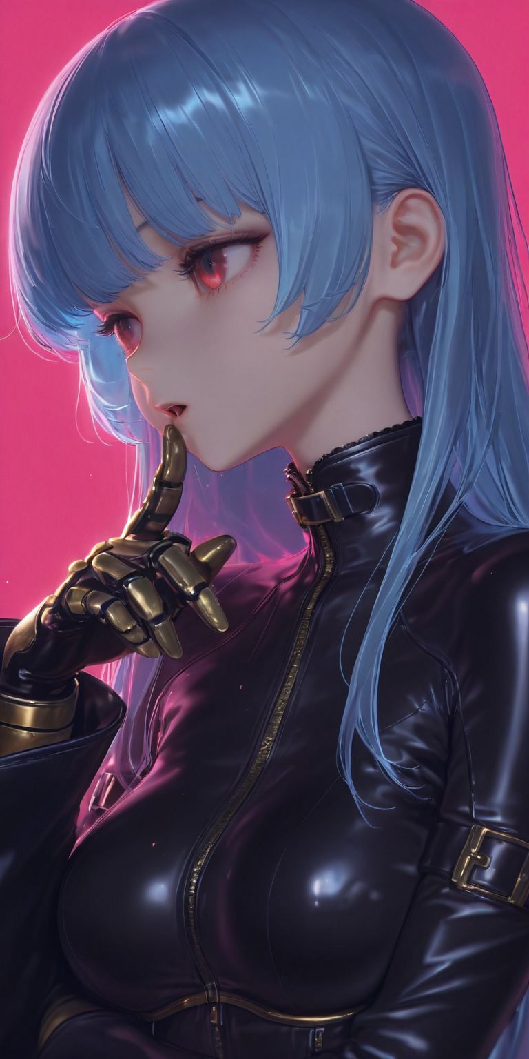 游戏拳皇 库拉戴尔蒙多 二次元 ai绘画 皮质衣服