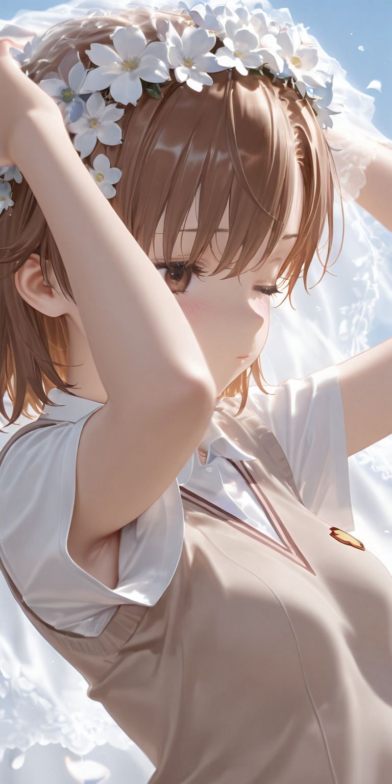 御坂美琴 御坂妹妹 ai绘画 二次元女孩