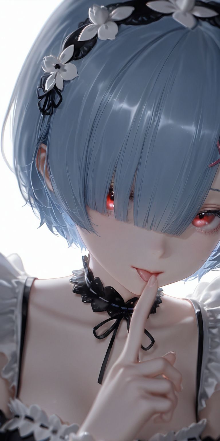 蕾姆 动漫二次元人物 从零开始的异世界生活 ai绘画