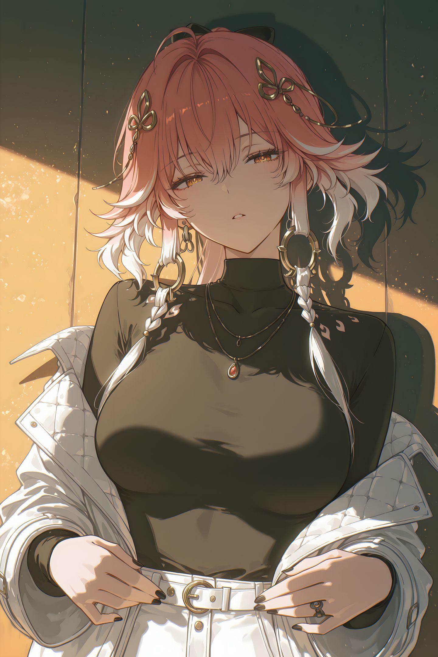 鸣潮女团 ai绘画 现代时尚穿搭 好好看