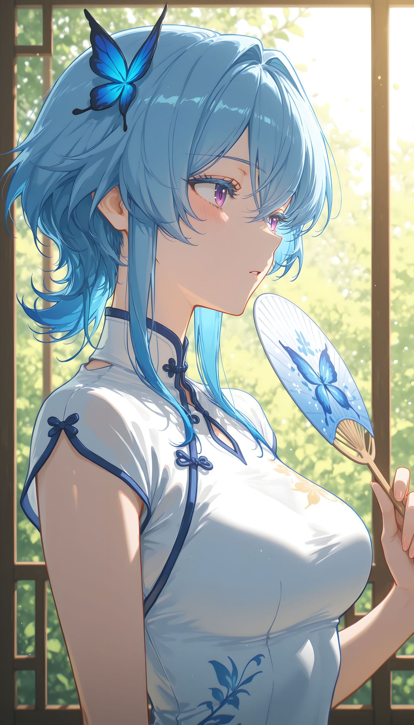 团扇 鸣潮 坎特蕾拉卡提希娅 长离 高清手机游戏壁纸