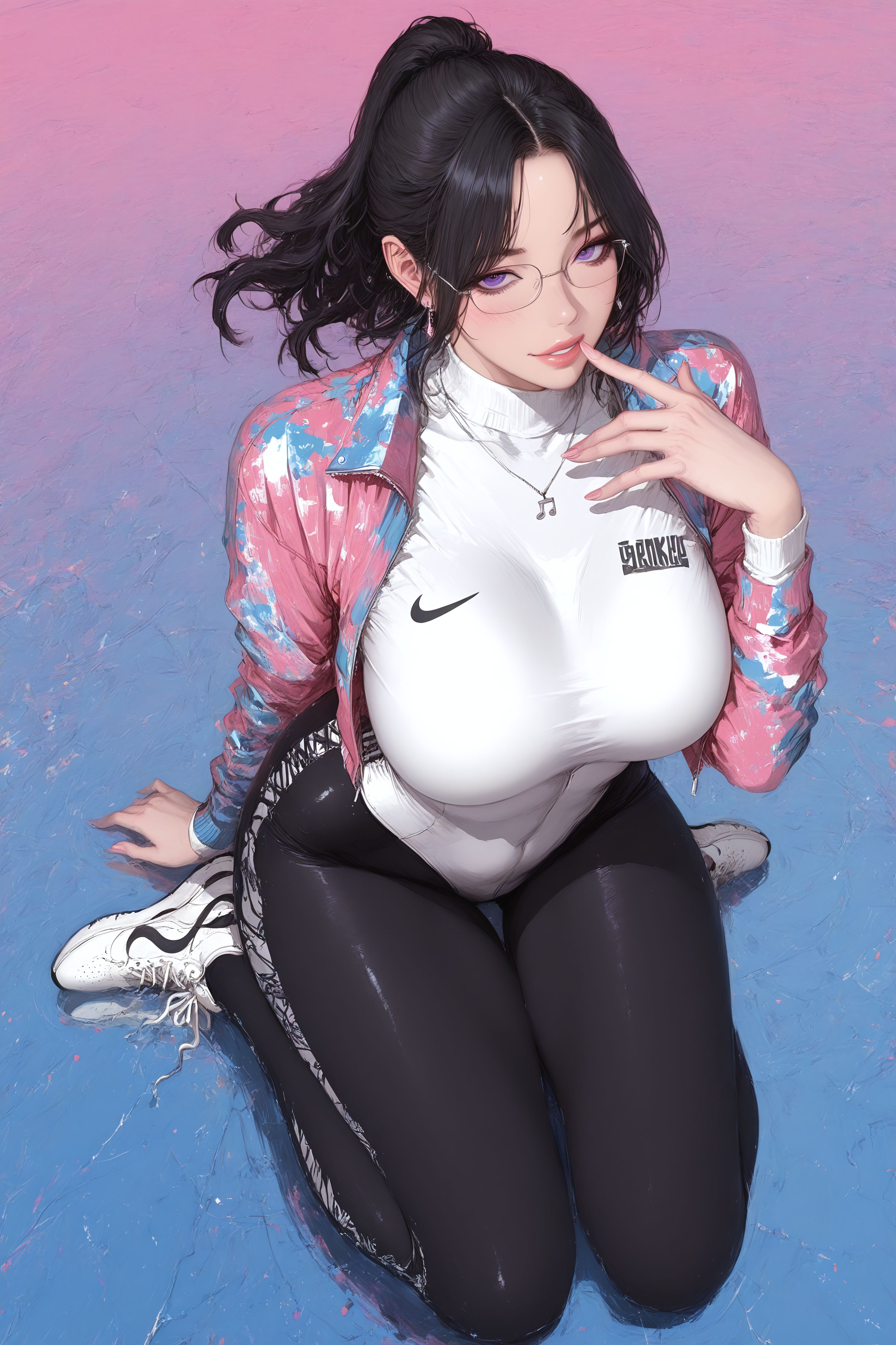 金馆长 健身教练 二次元韩漫动漫穿搭 运动瑜伽