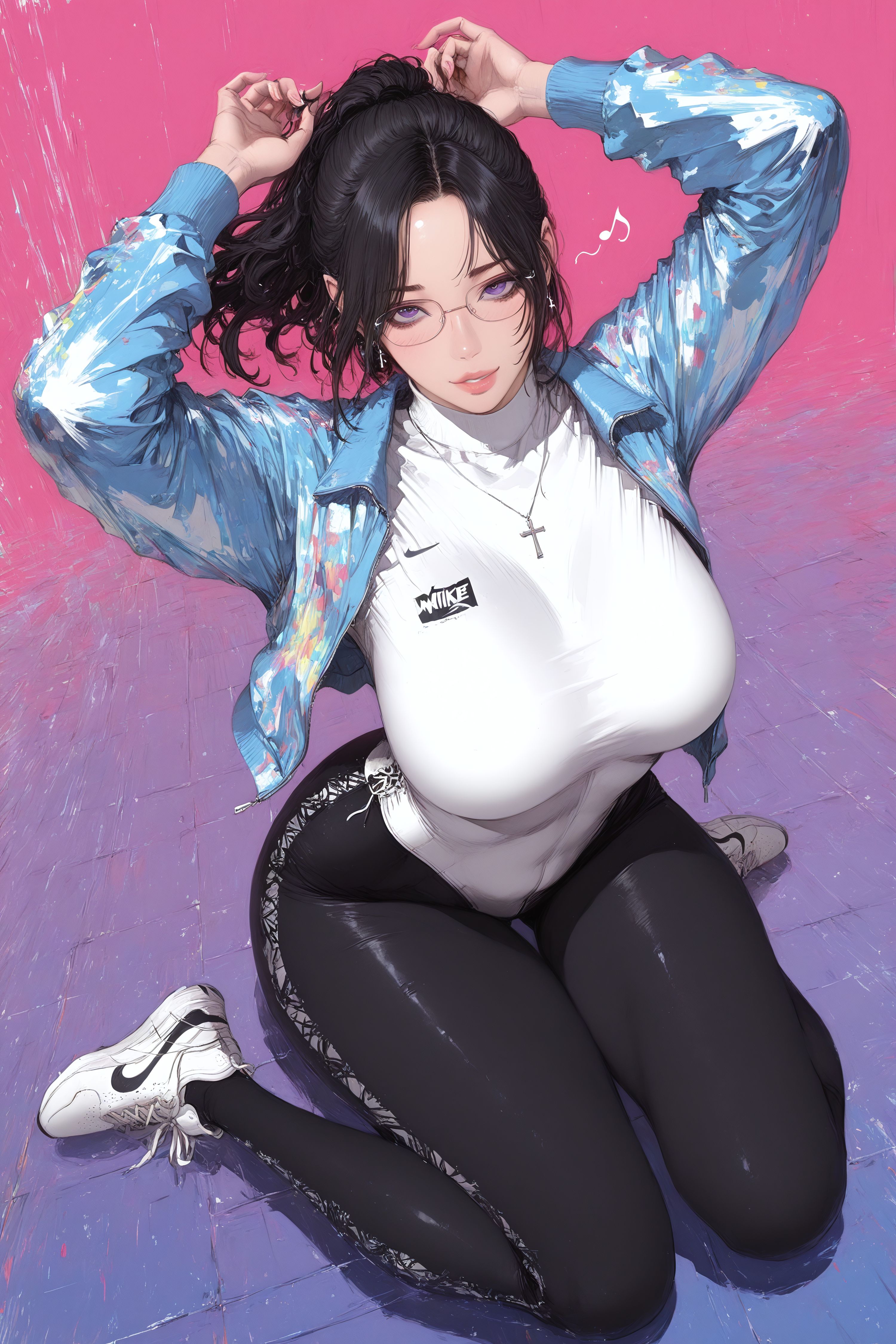 金馆长 健身教练 二次元韩漫动漫穿搭 运动瑜伽