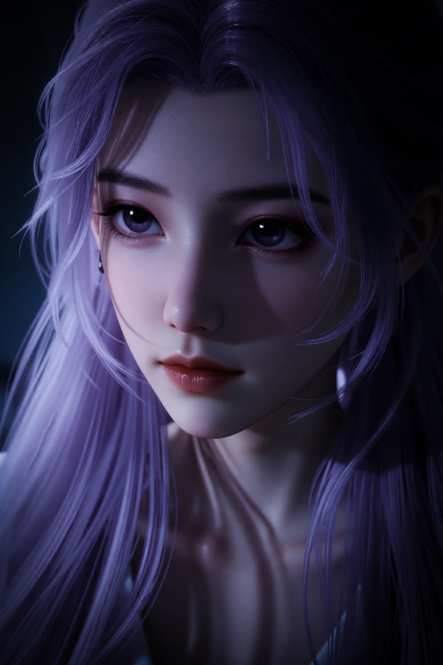 师兄啊师兄 云霄仙子 紫色很有韵味 国漫女神 这也太好看了