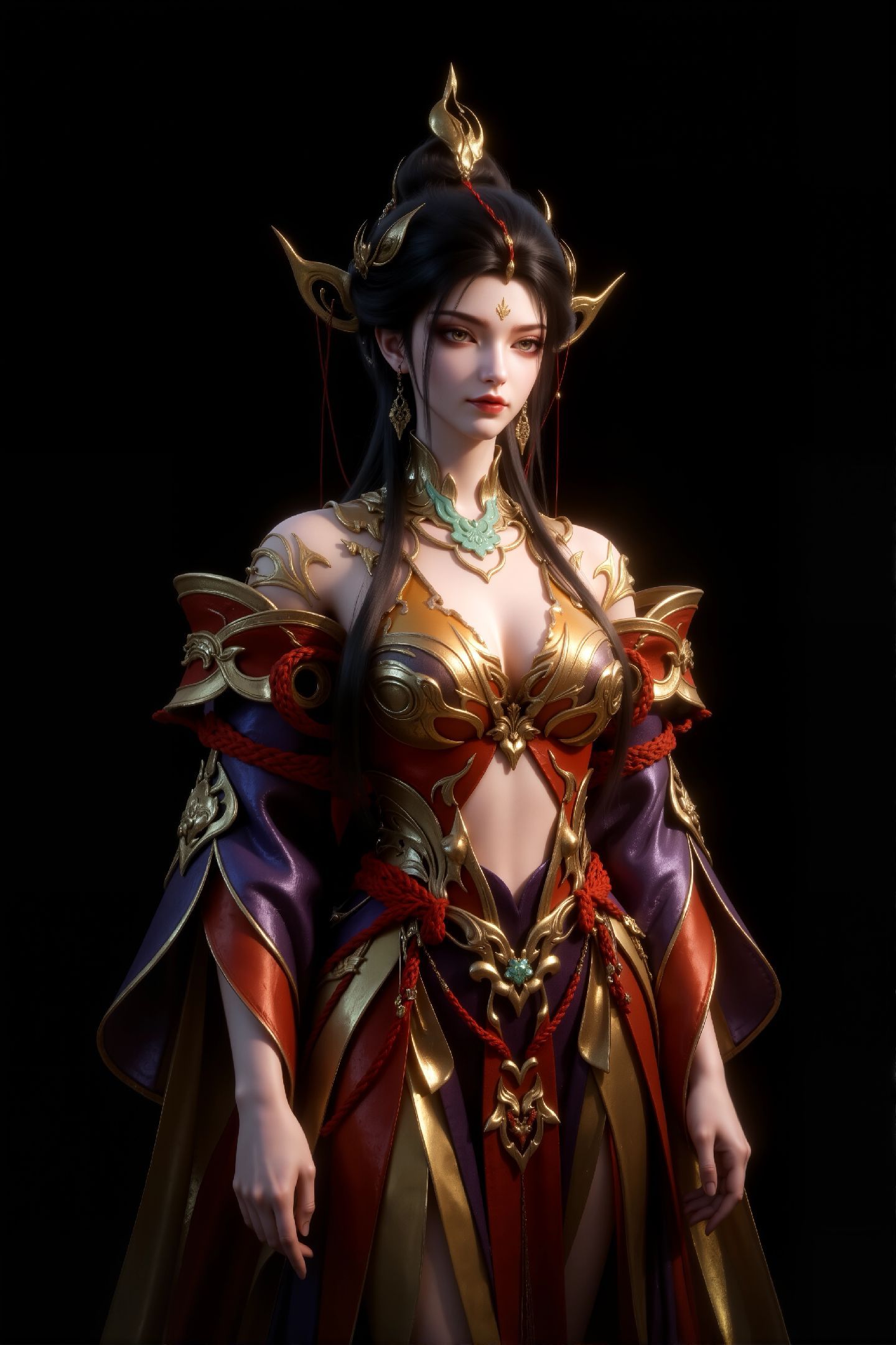 永劫无间南宫锦“一针绣繁华，一针索人命”游戏美女壁纸