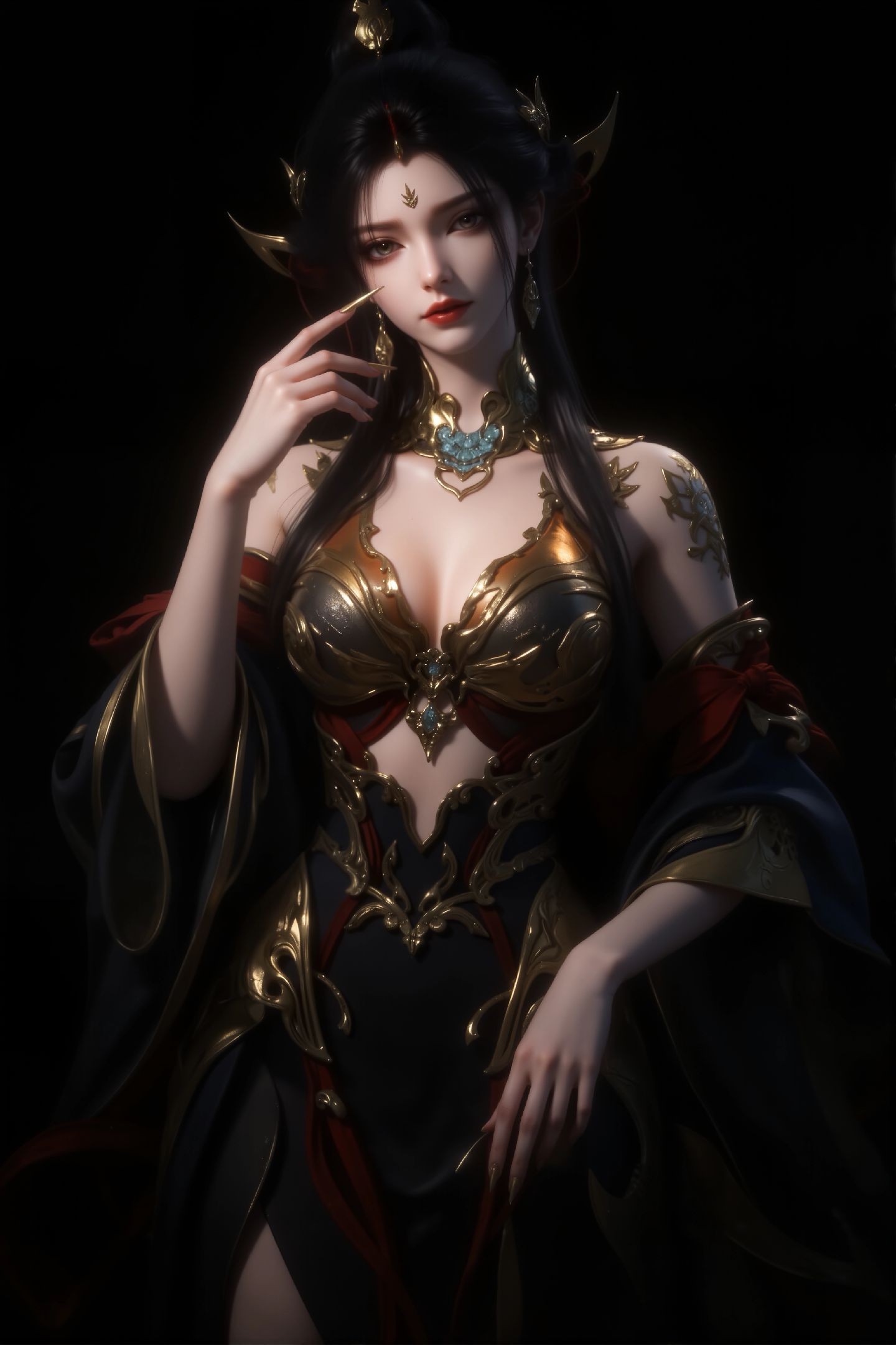 永劫无间南宫锦“一针绣繁华，一针索人命”游戏美女壁纸